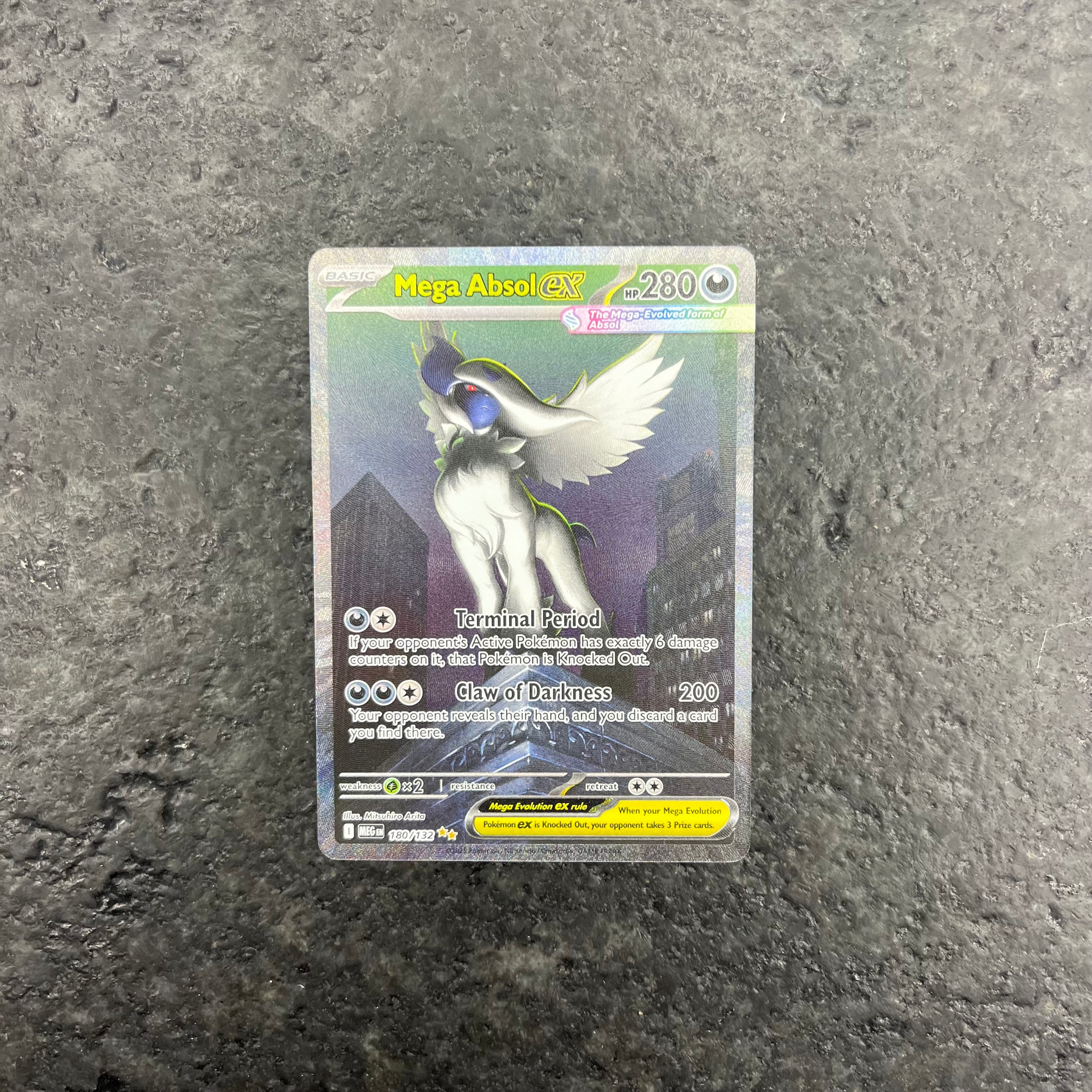 MEGA ABSOL EX MEGA EVOLUTION SIR 180/132 (NM)