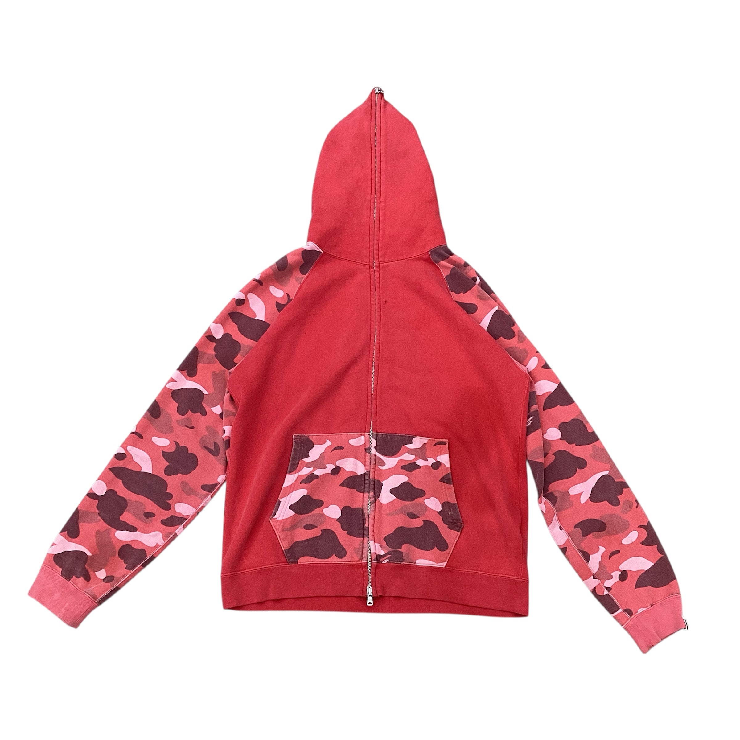 BAPE FULL ZIP CAMO HOODIE