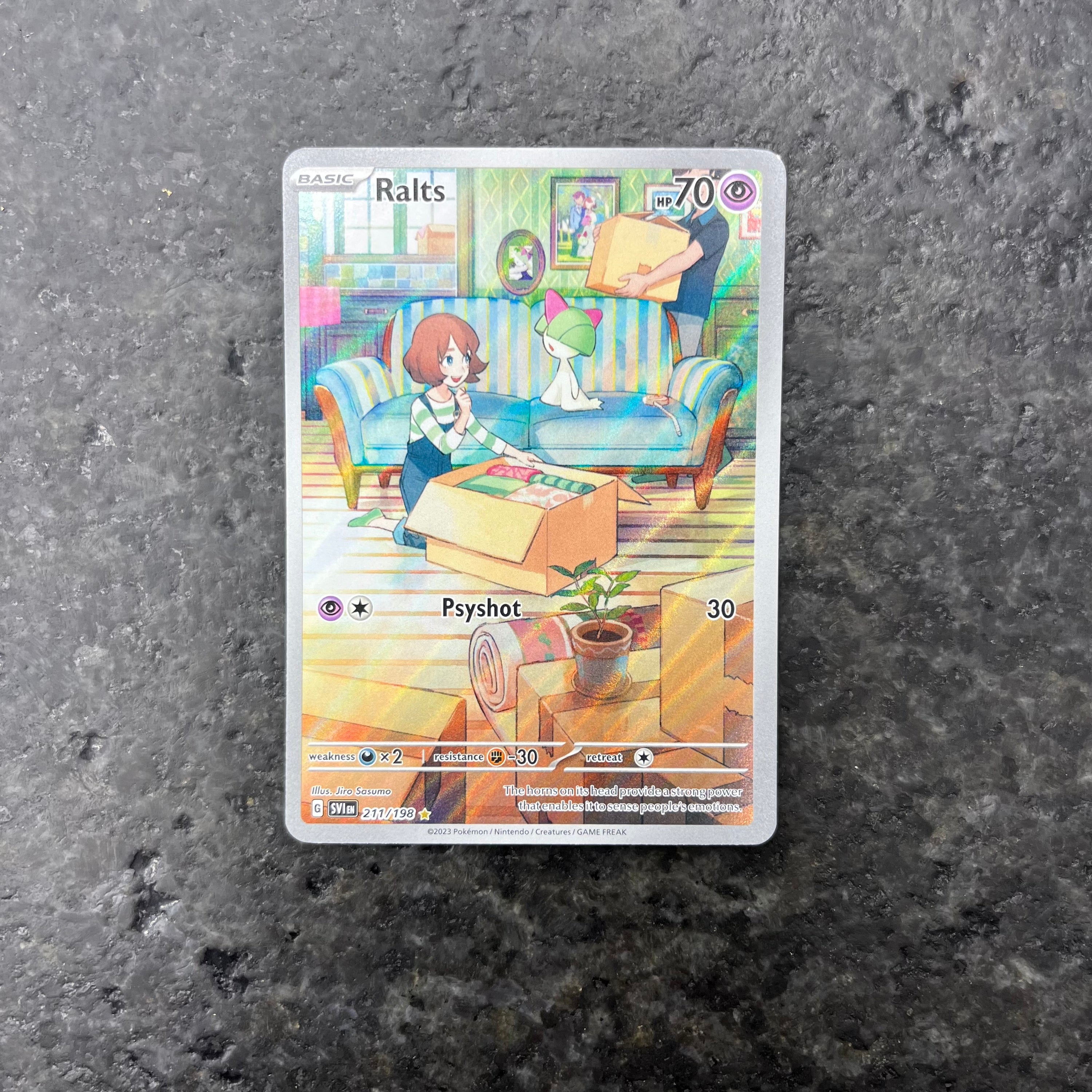RALTS ALT ART 211/198 (NM)