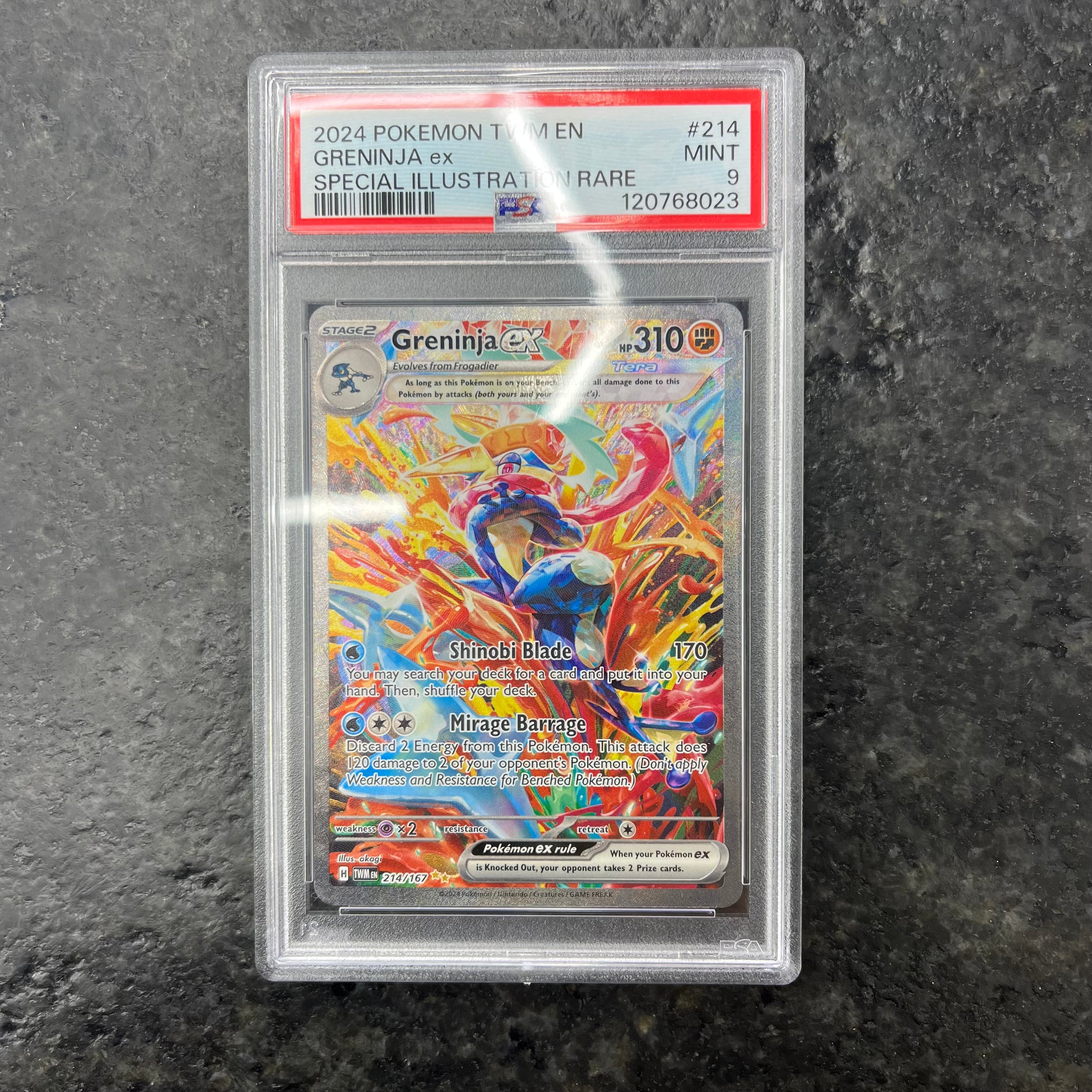 GRENINJA EX ALT ART TWILIGHT MASQUERADE