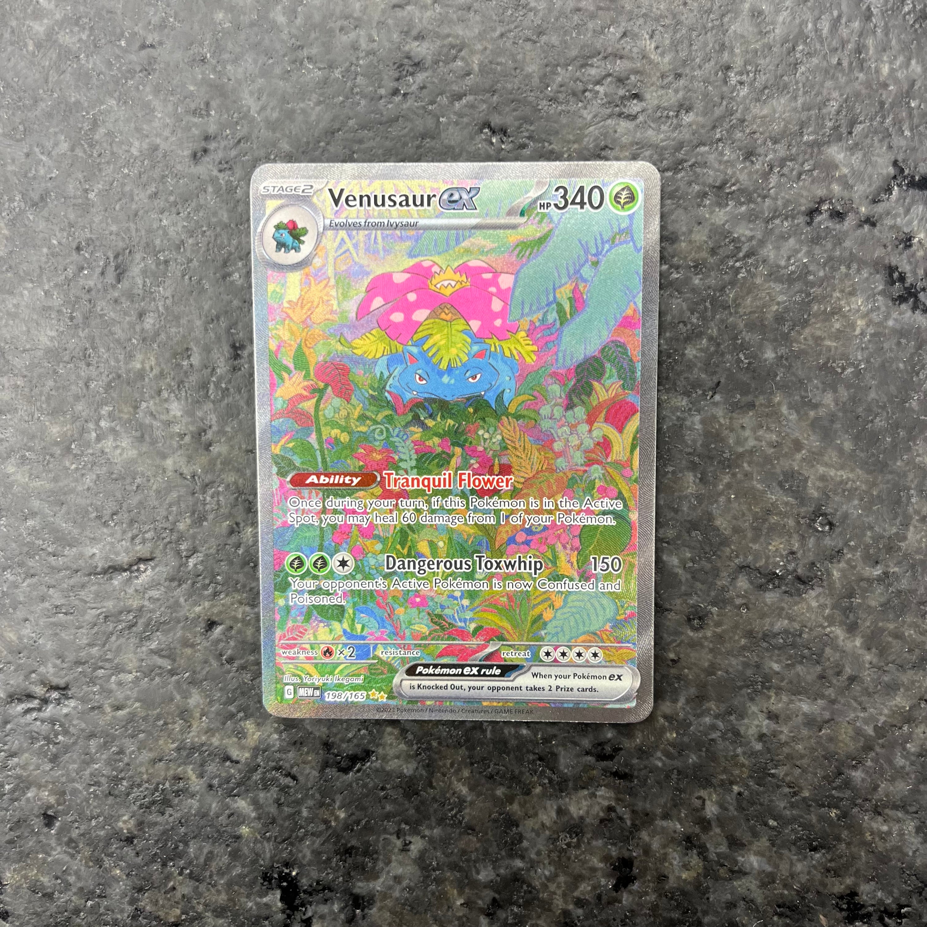 VENUSAUR EX 151 ALT ART (VLP)