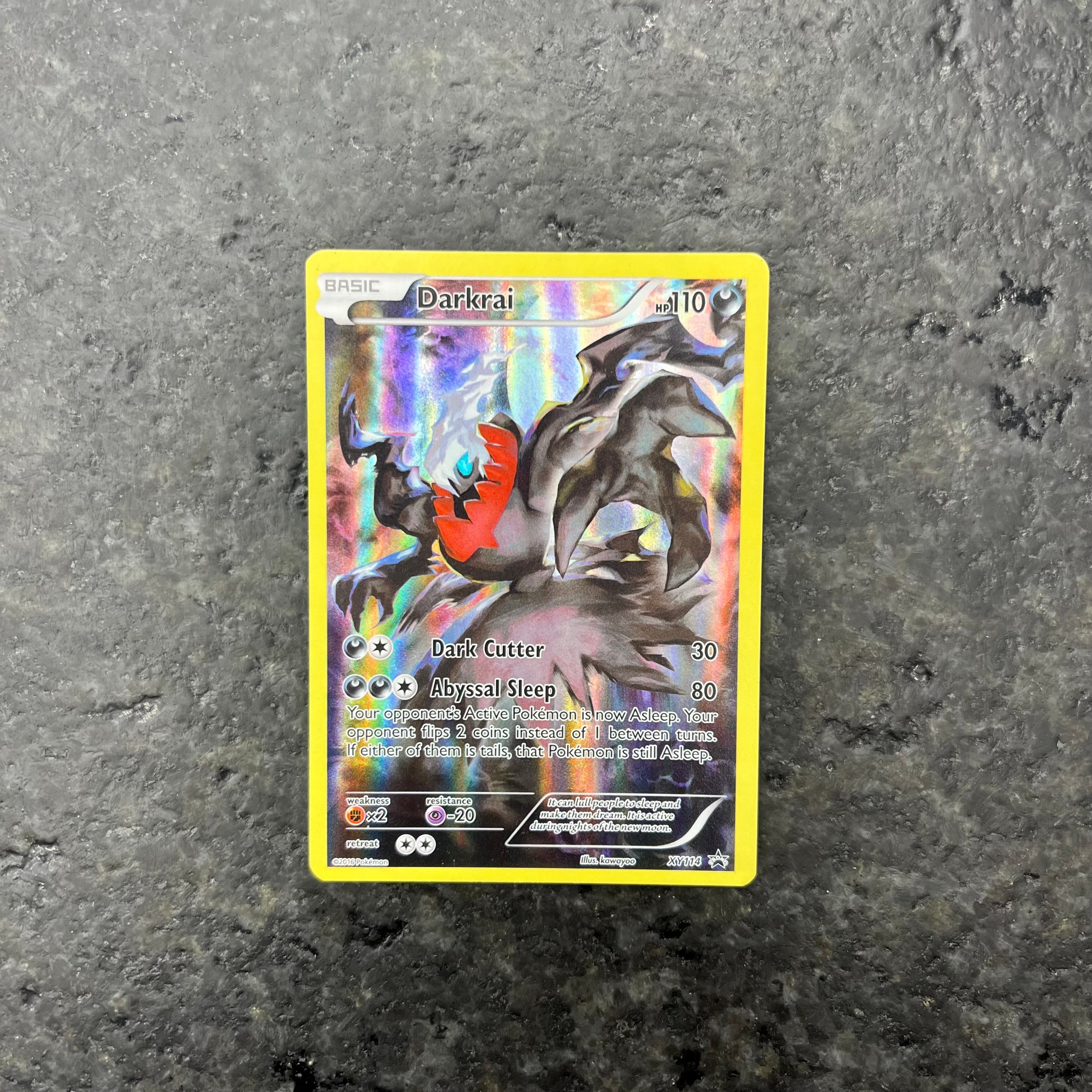 DARKRAI FULL ART XY144 PROMO (VLP)