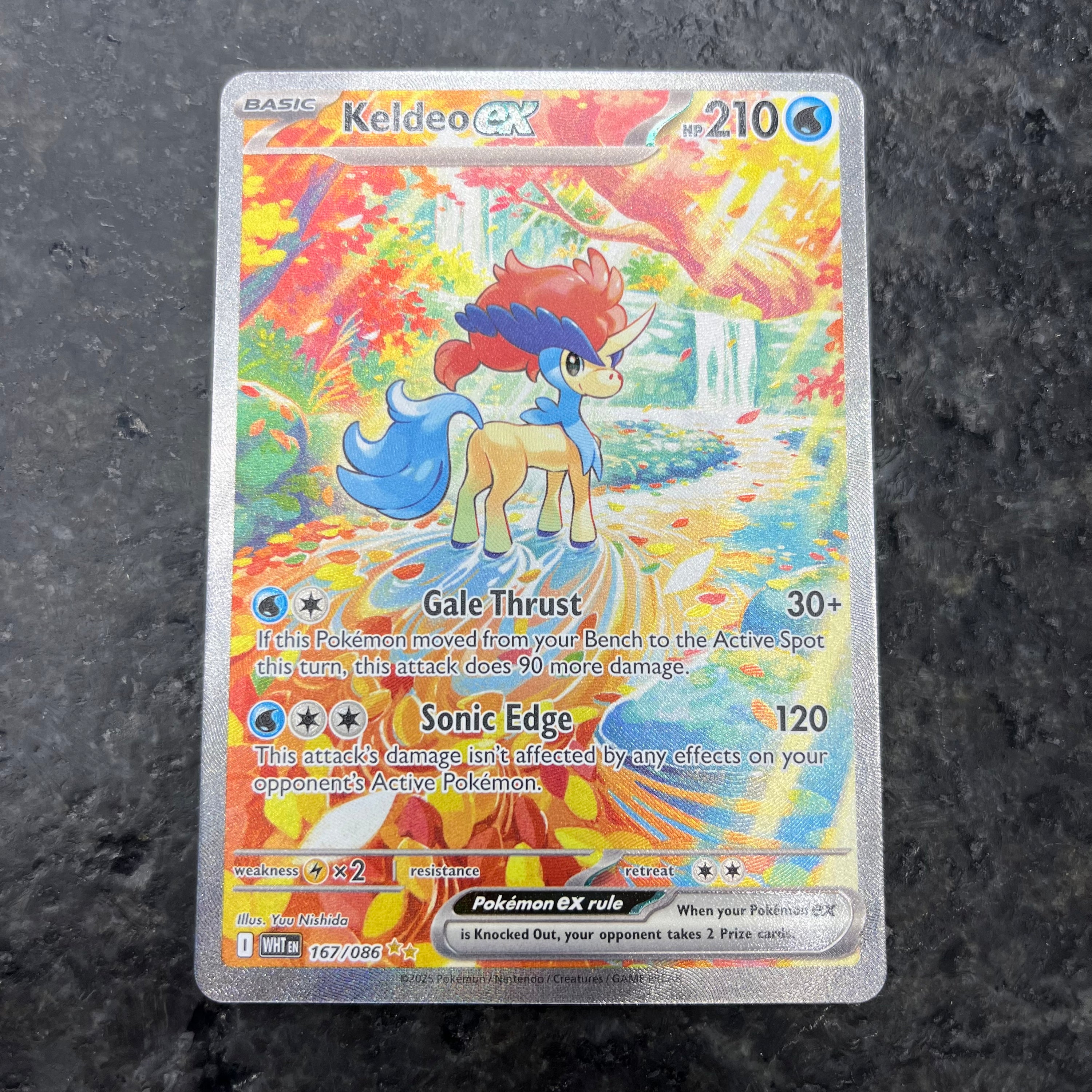KELDEO EX WHITE FLARE SIR 167/86 NM