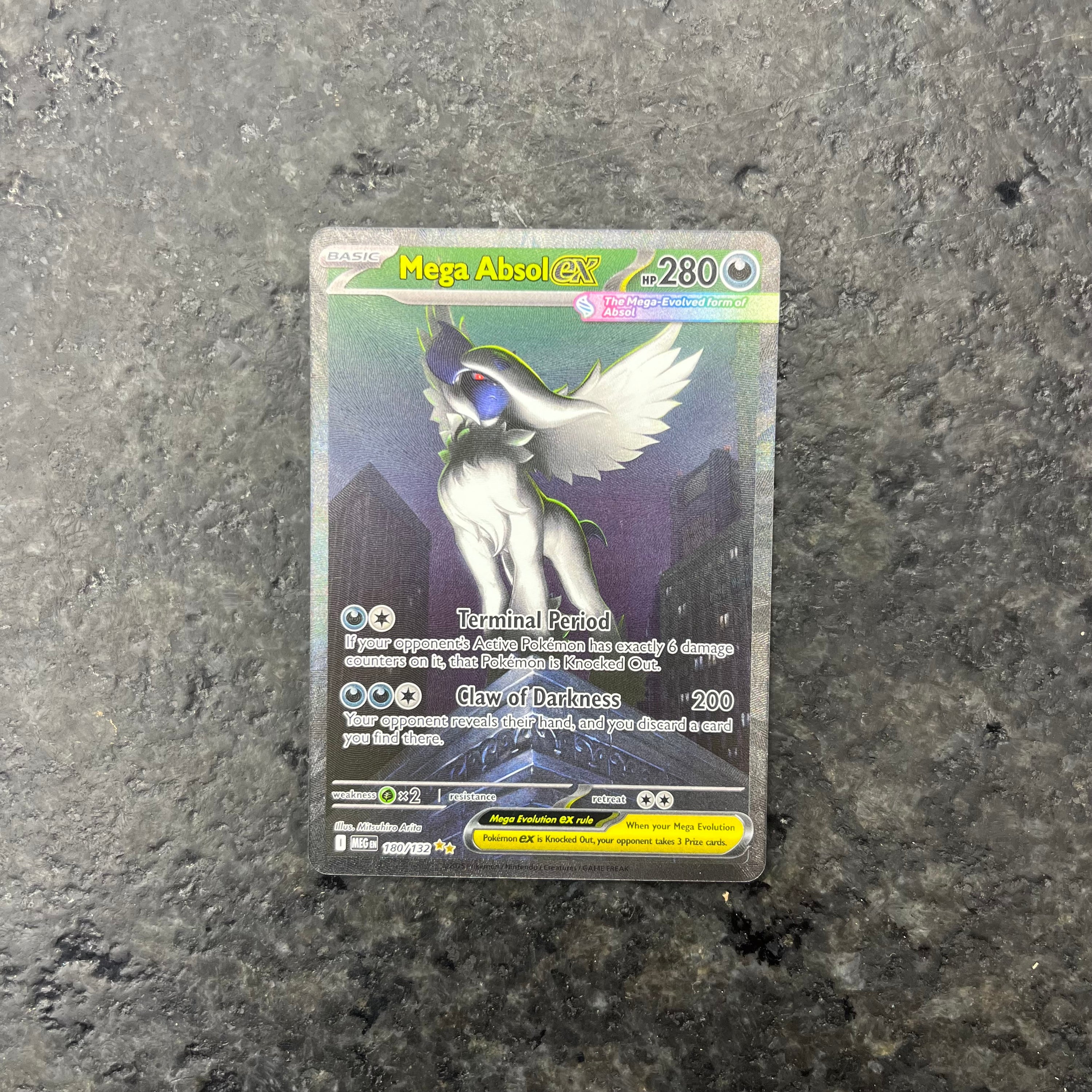 MEGA ABSOL EX MEGA EVOLUTION SIR 180/132 (NM)