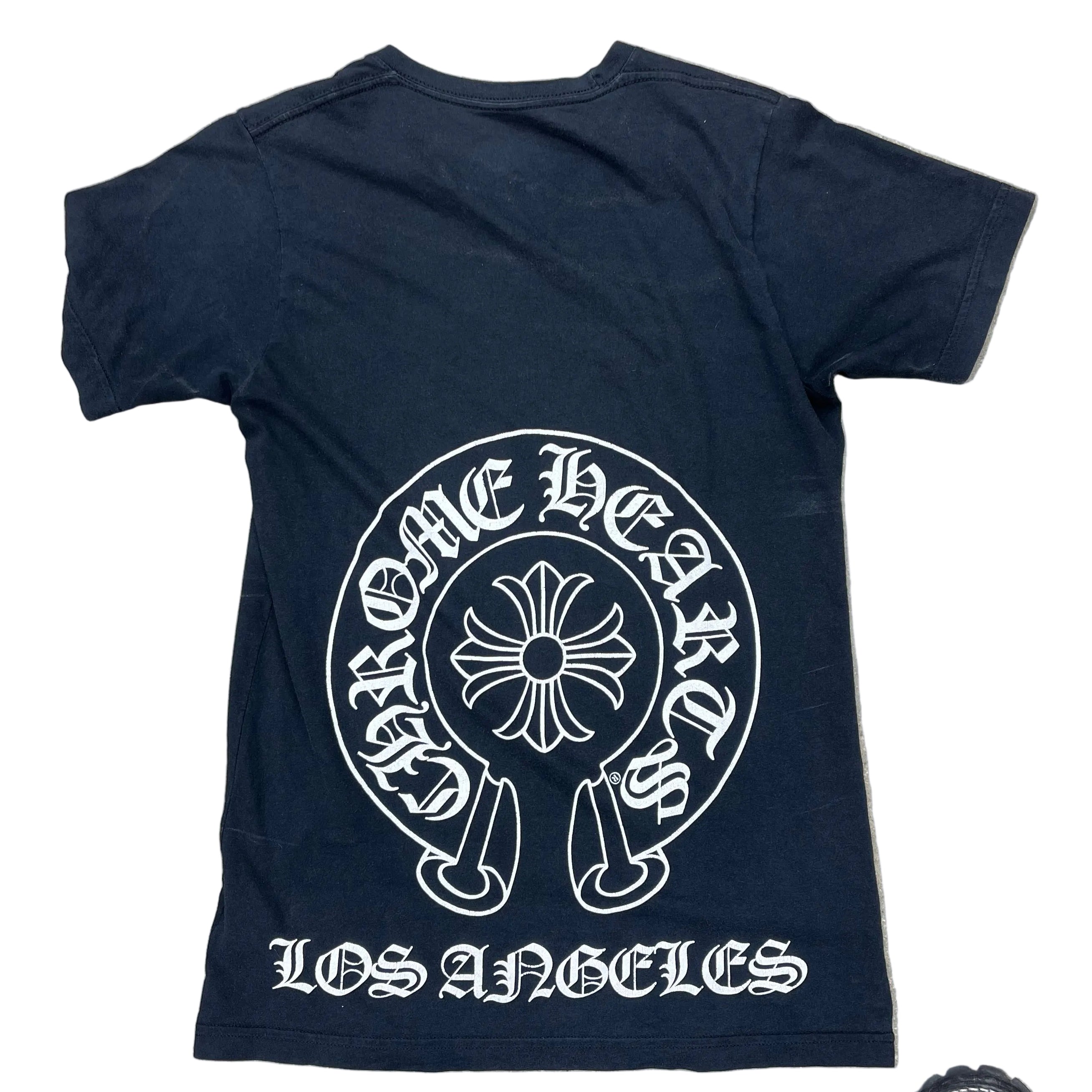 CHROME HEARTS LOS ANGELES HORSESHOE LOGO TEE