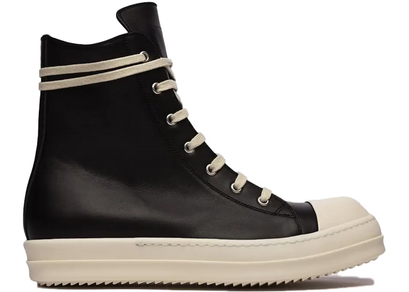 RICK OWENS RAMONE HIGH LEATHER