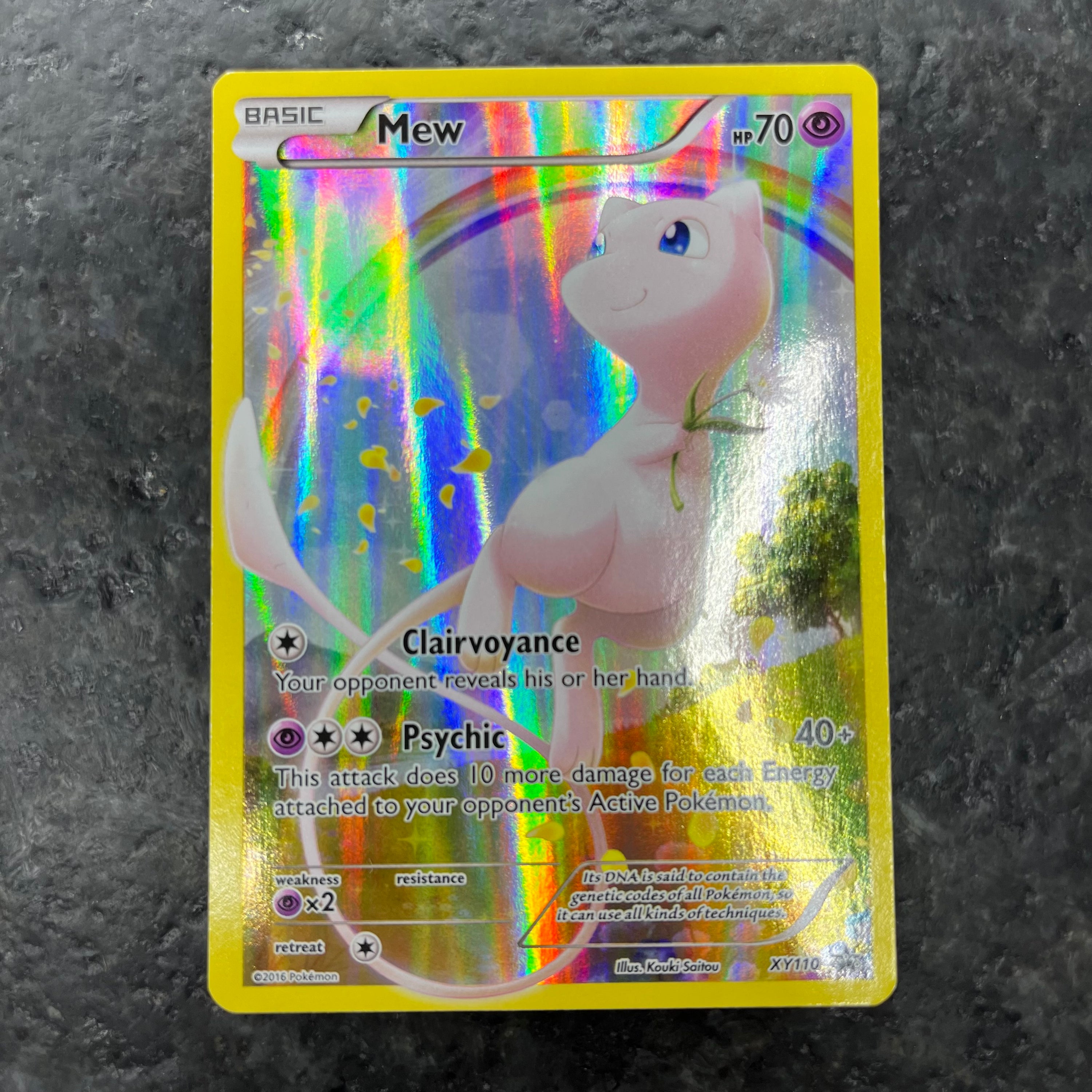 MEW FULL ART PROMO XY110 (LP)