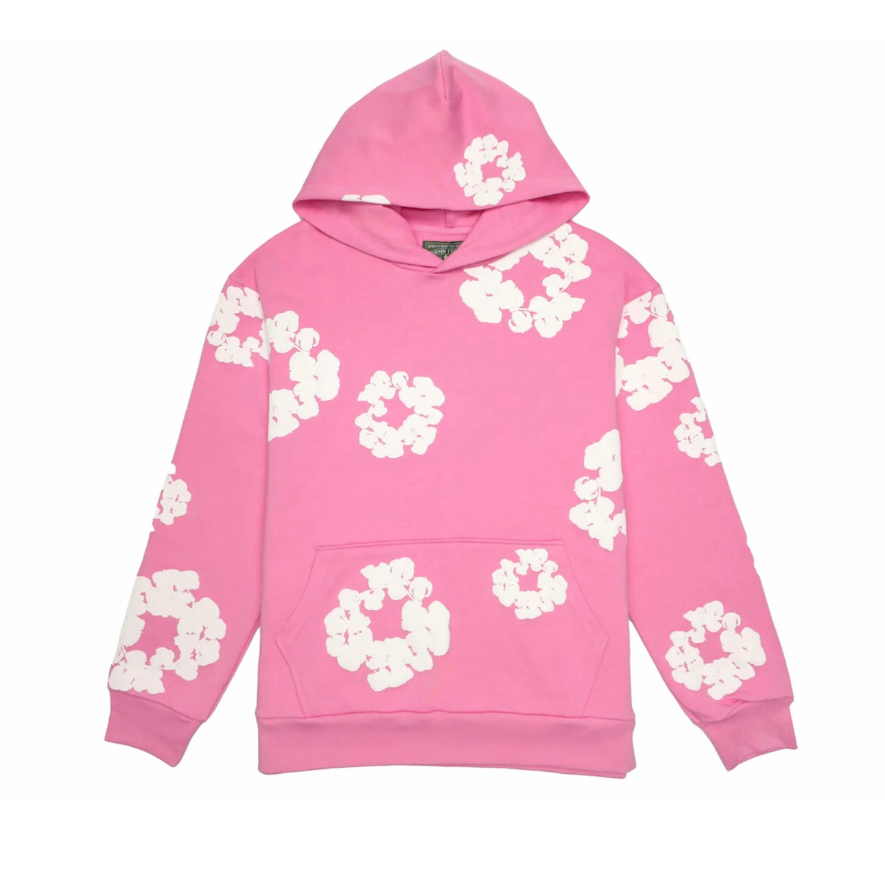 DENIM TEARS THE COTTON WREATH HOODIE - PINK