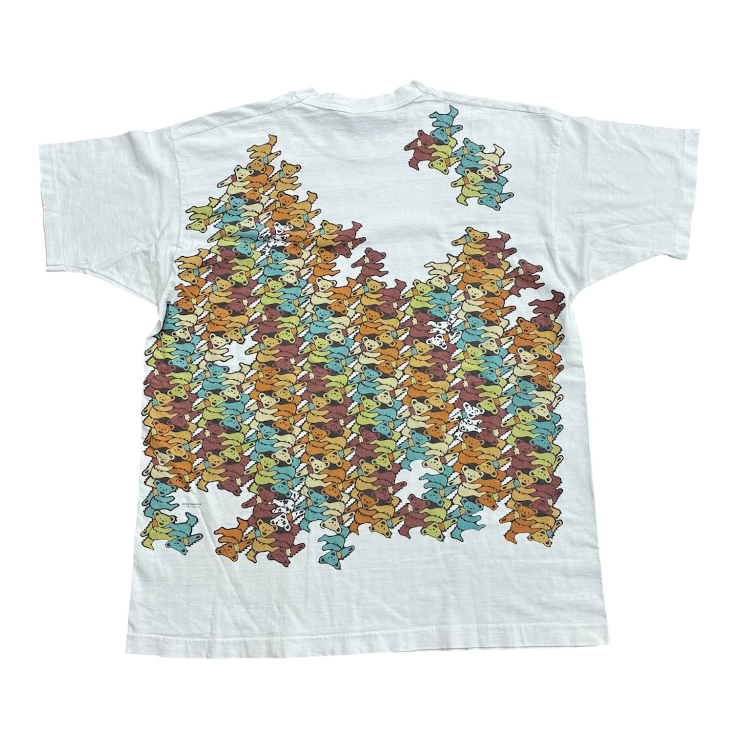 VINTAGE GRATEFUL DEAD LIQUID BLUE BEAR TEE