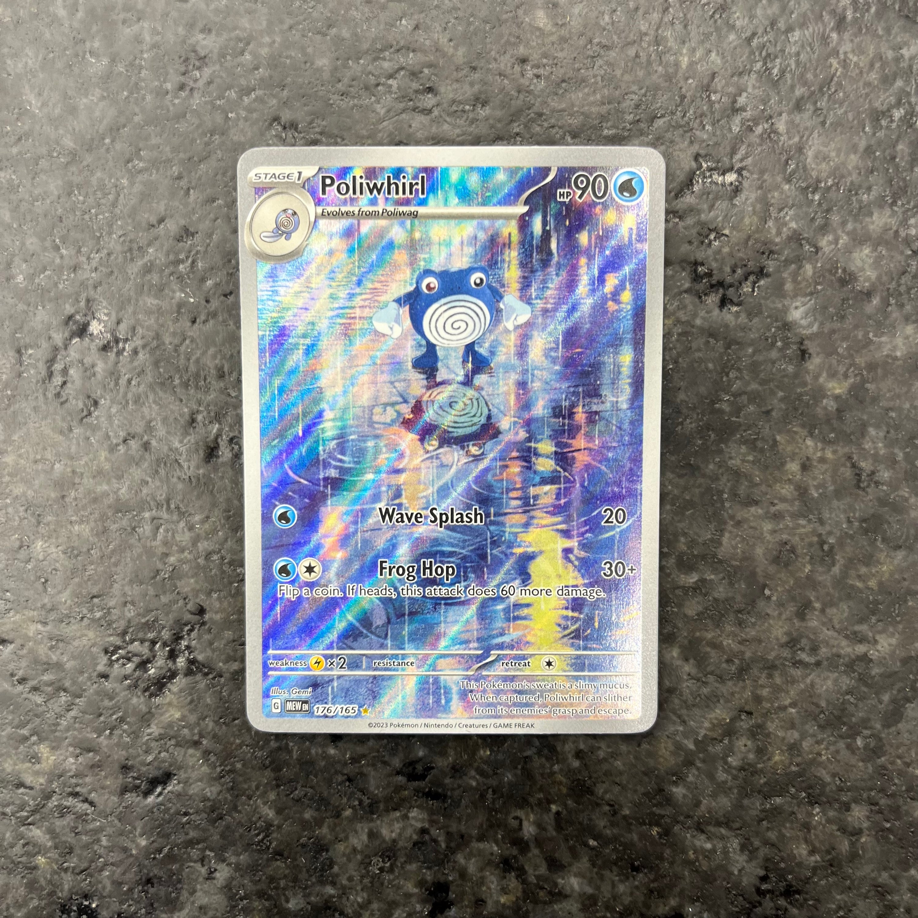 POLIWHIRL 151 ALT ART 175/165 (NM)