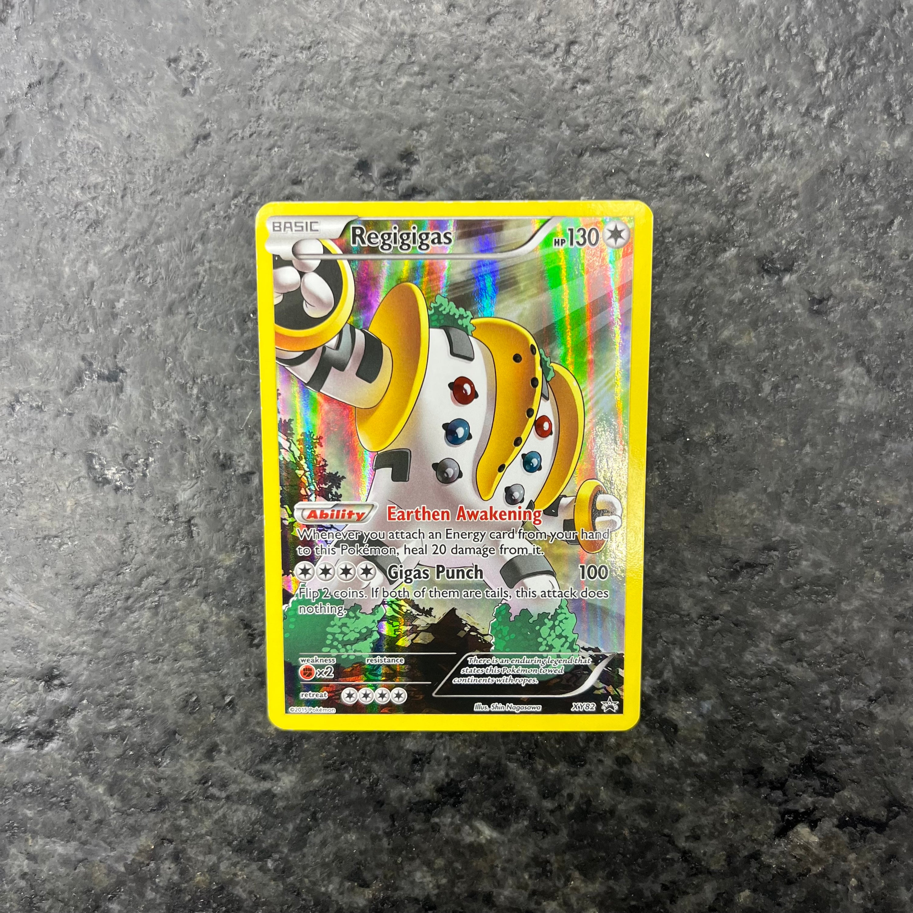 REGIGIGAS ALT ART XY82 PROMO (LP)
