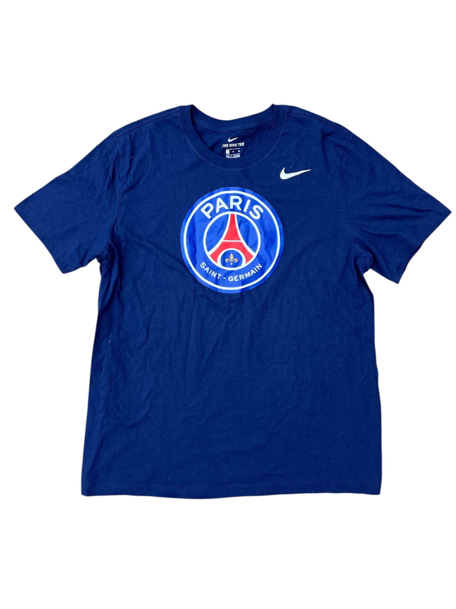 NIKE PARIS SAINT-GERMAN CREST FOOTBALL T SHIRT