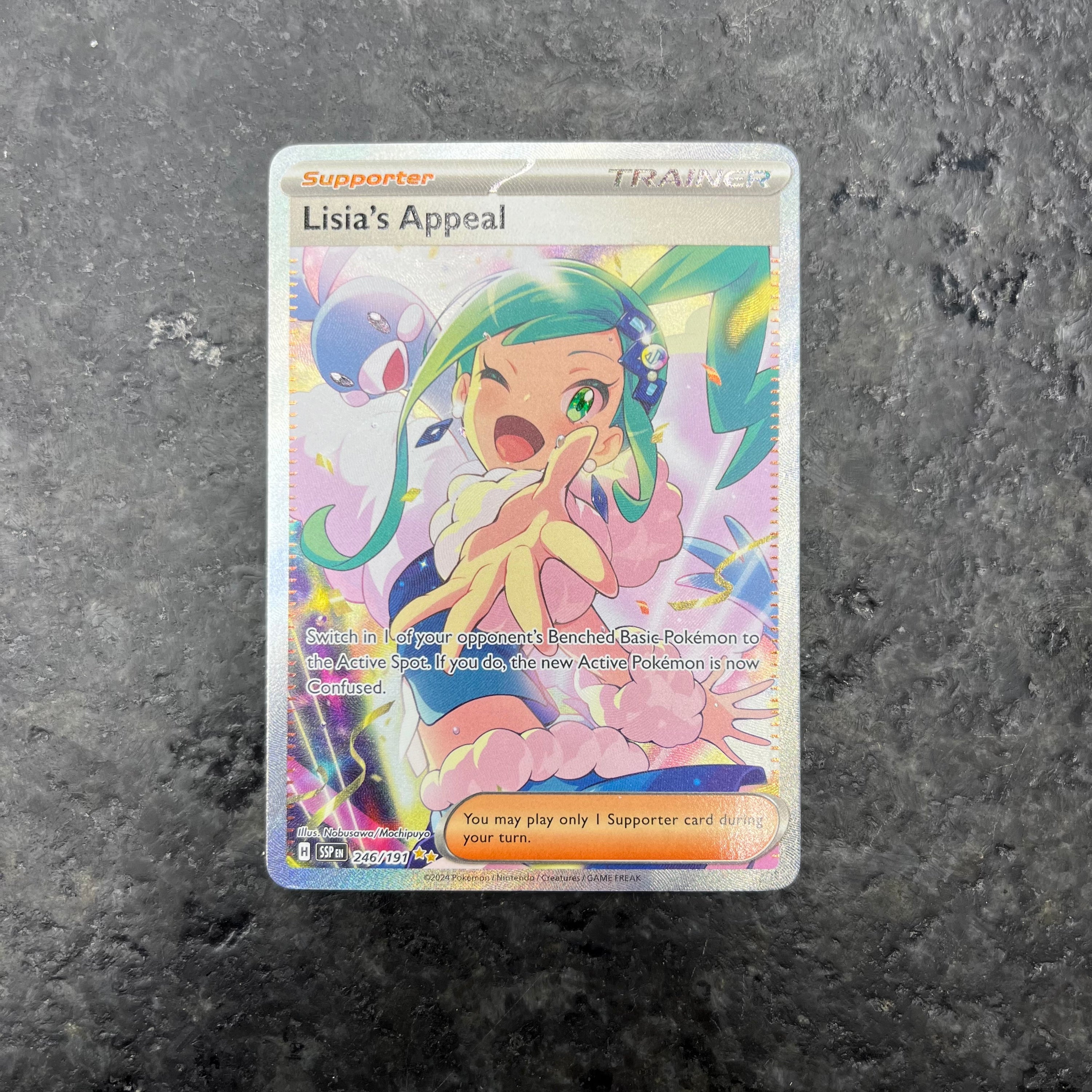 LISIAS APPEAL TRAINER ALT ART (NM) !STEAL!