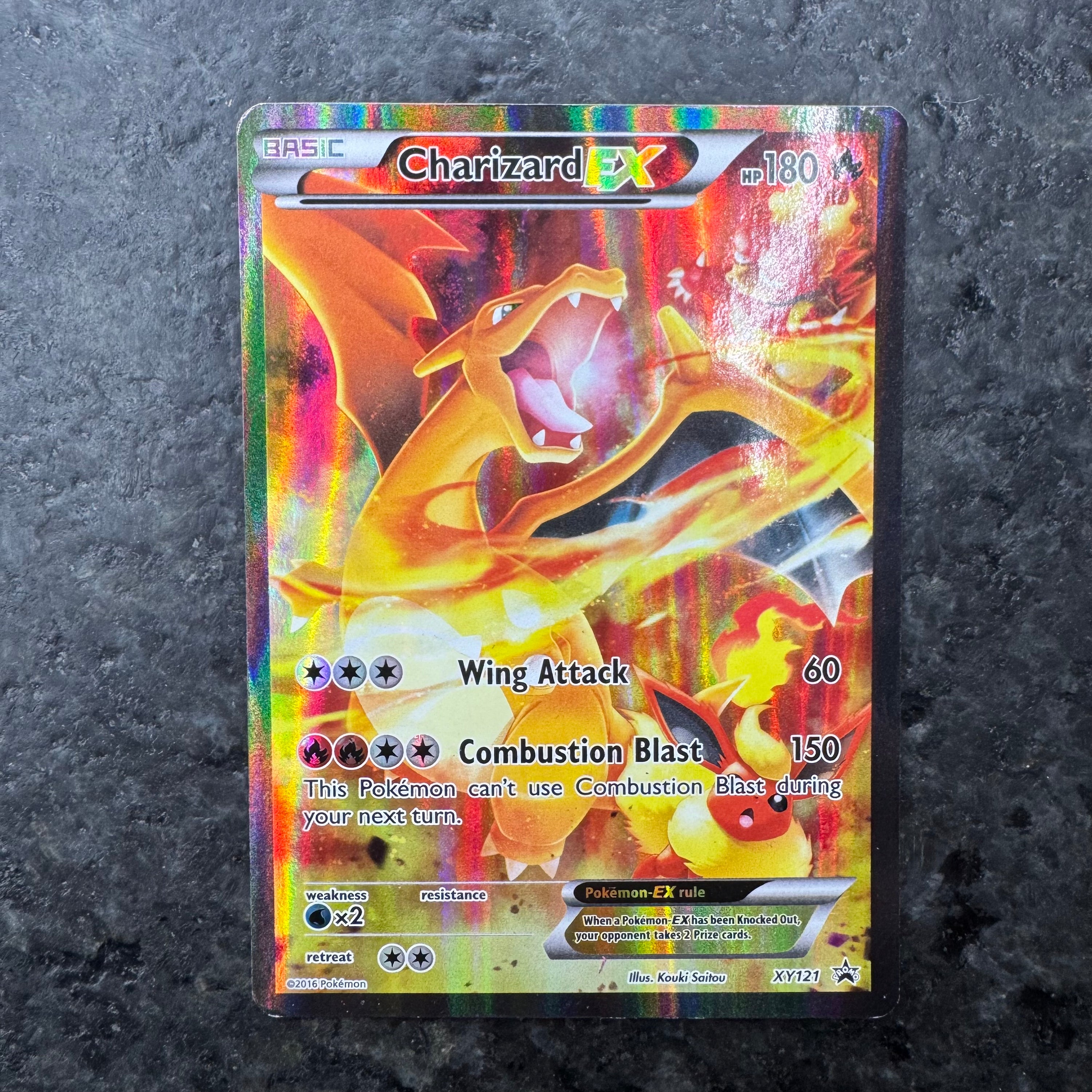 CHARIZARD EX FULL ART PROMO XY121 (MP)