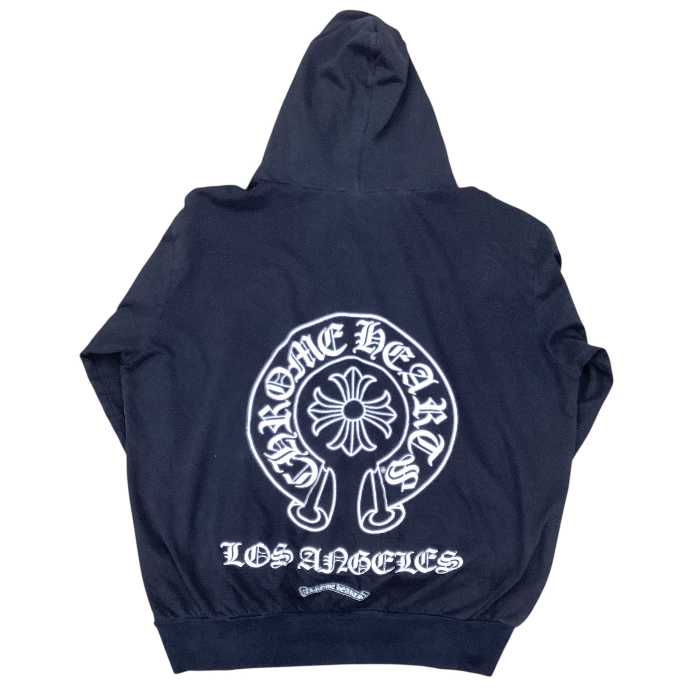 VINTAGE CHROME HEARTS LOS ANGELES EXCLUSIVE ZIP UP HOODIE