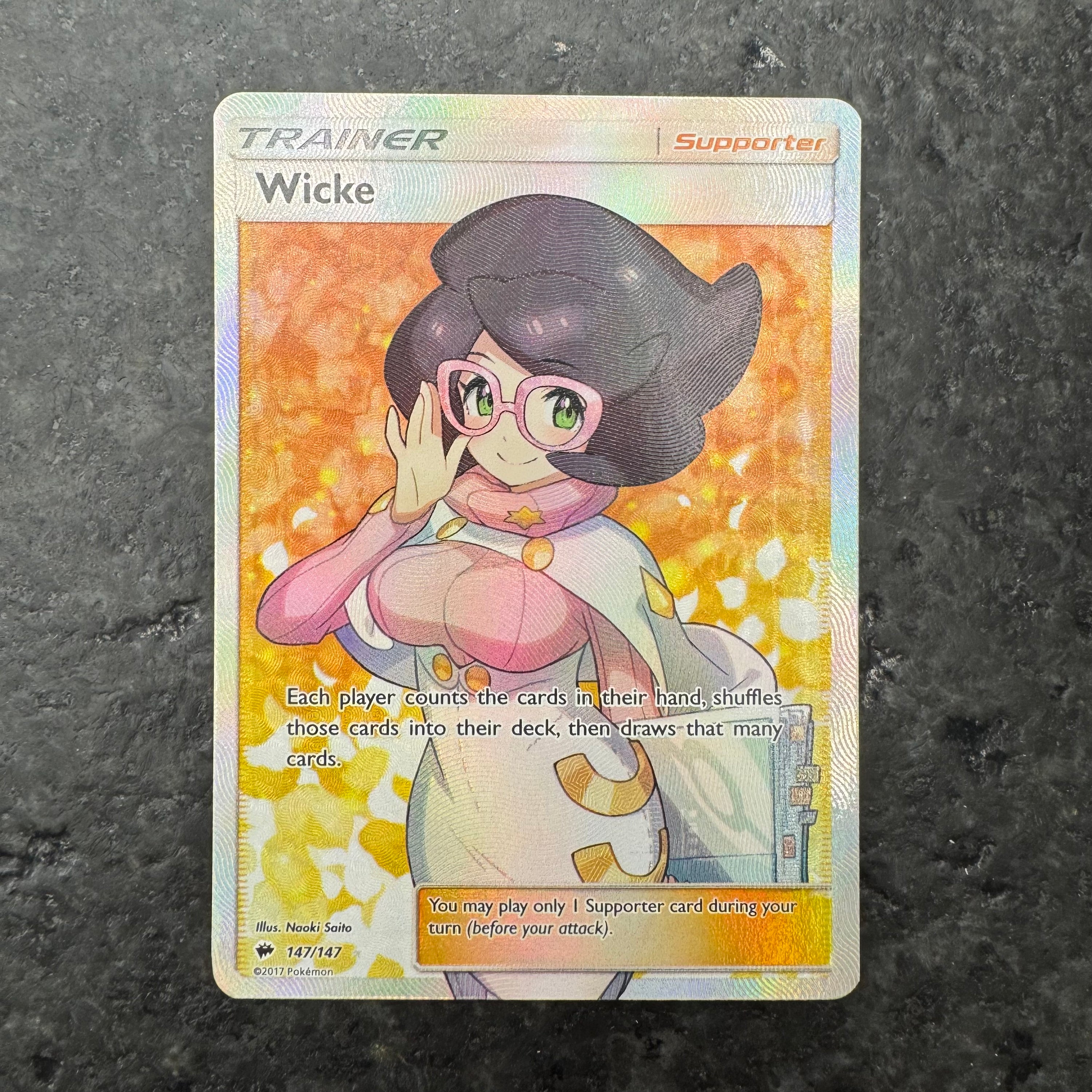 WICKE FULL ART 147/147 (NM)