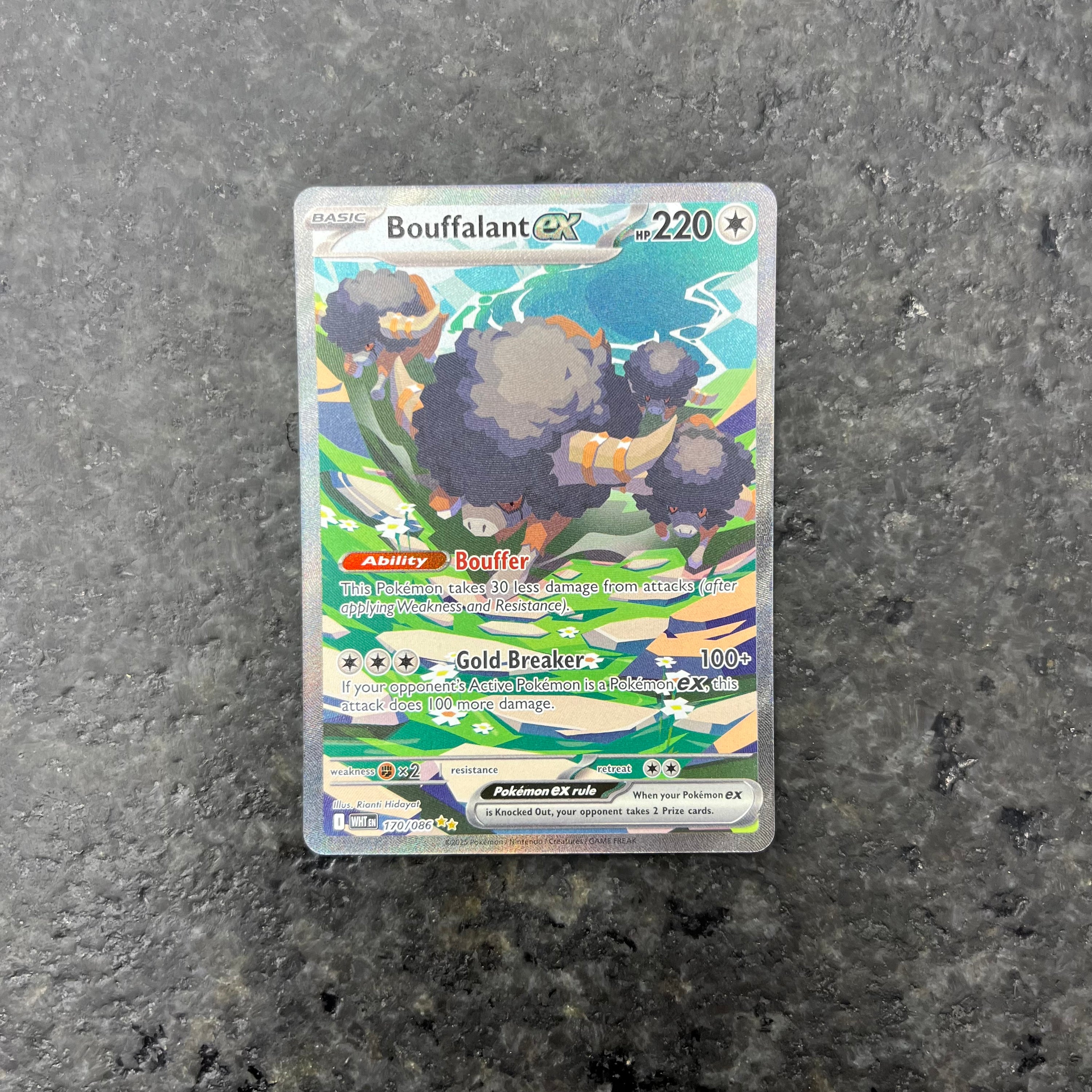 BOUFFALANT EX ALT ART 170/086 (NM)