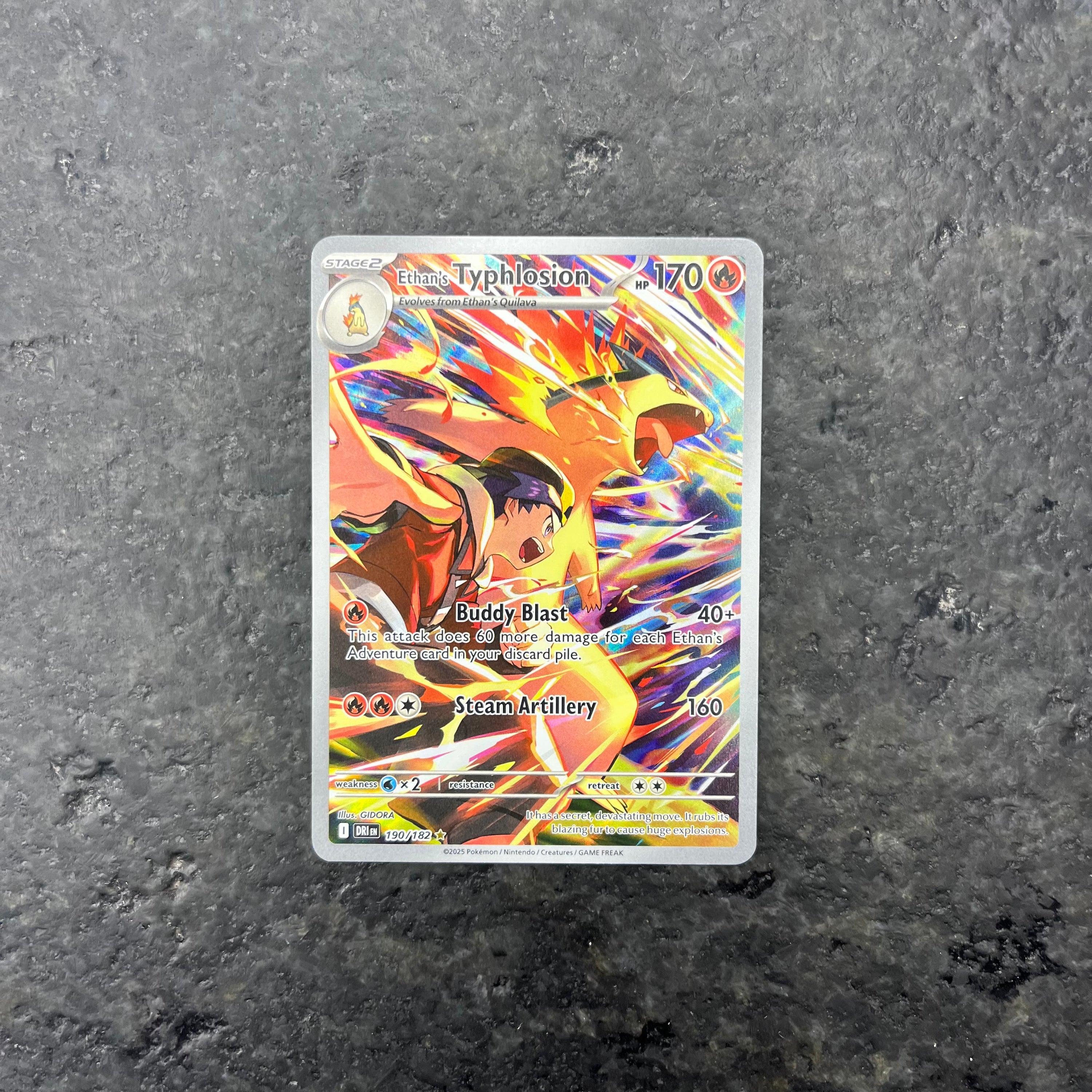 ETHAN’S TYPHLOSION ALT ART 190/182 (NM)