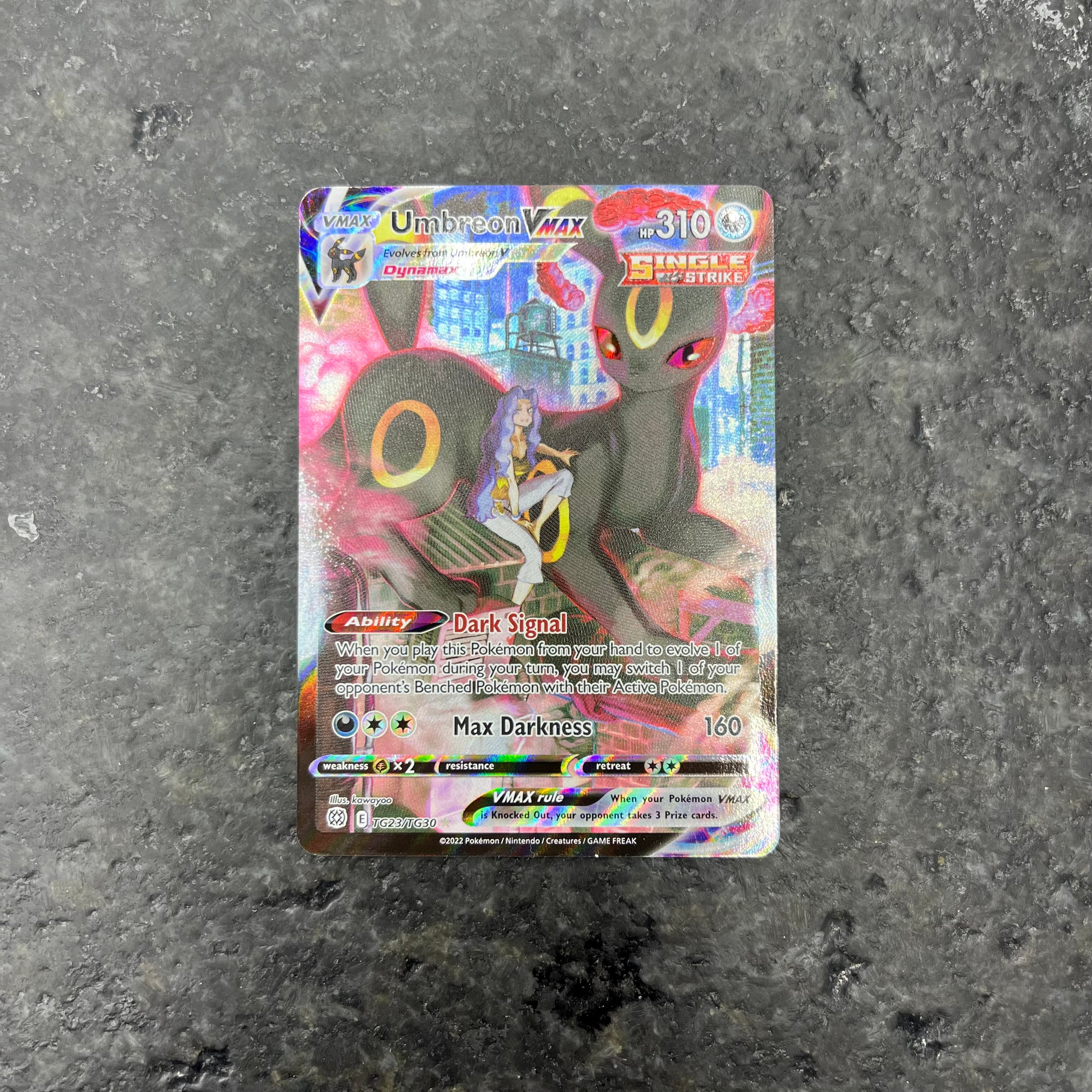 UMBREOM VMAX BRILLIANT STARS TRAINER GALLERY TG23/TG30 (NM)