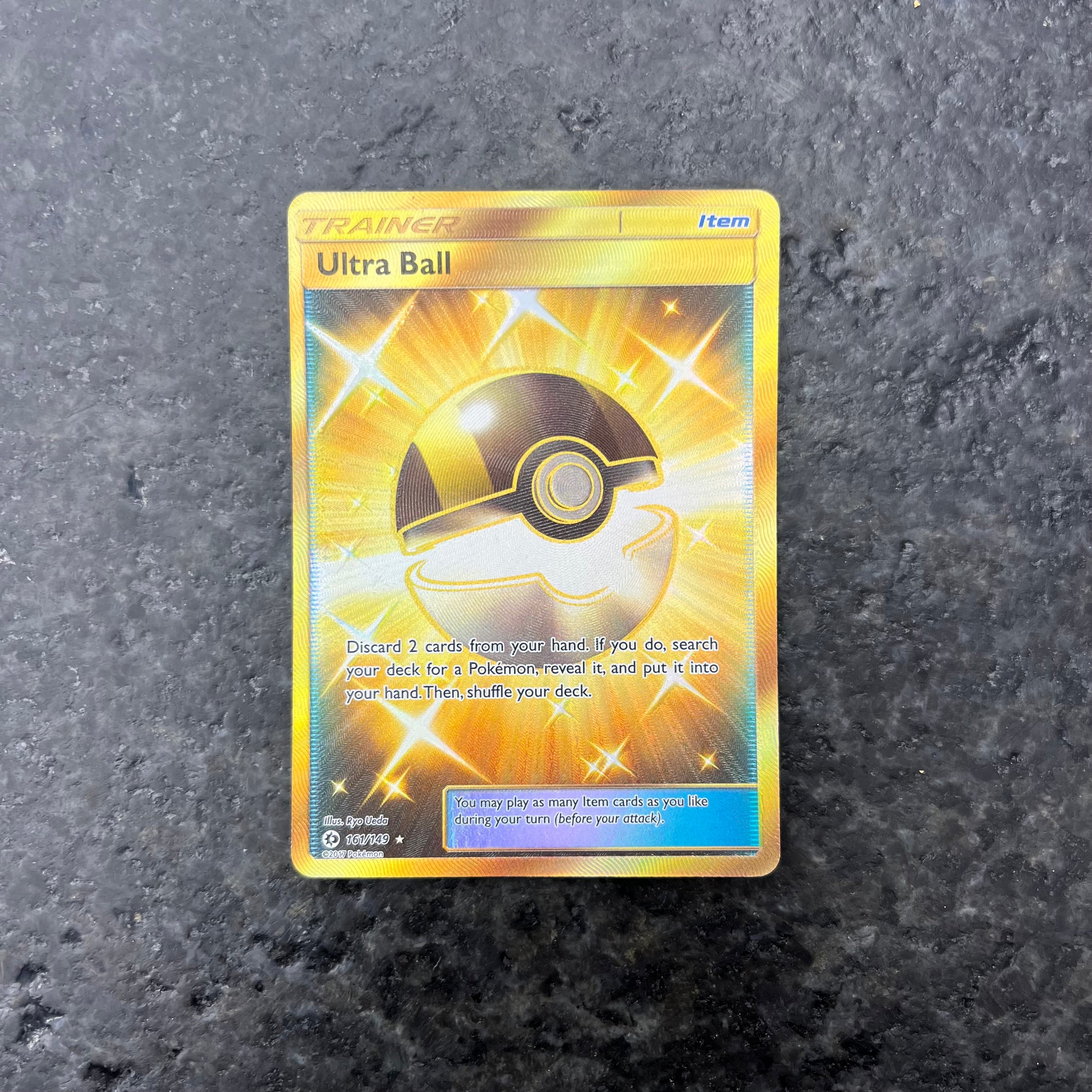 ULTRA BALL TRAINER SECRET RARE 161/149 (NM)