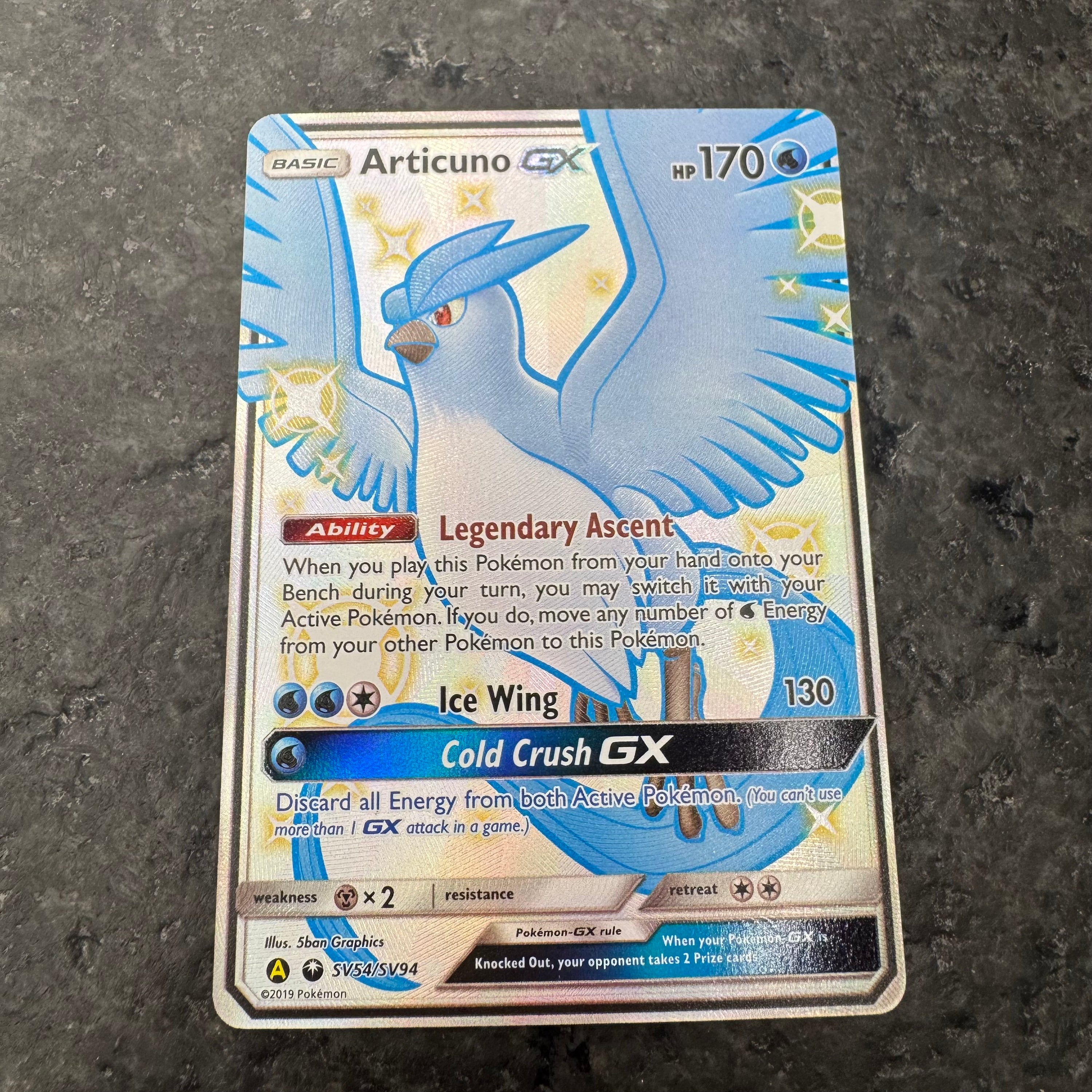 ARTICUNO GX SHINY VAULT SV54/SV94 (NM)
