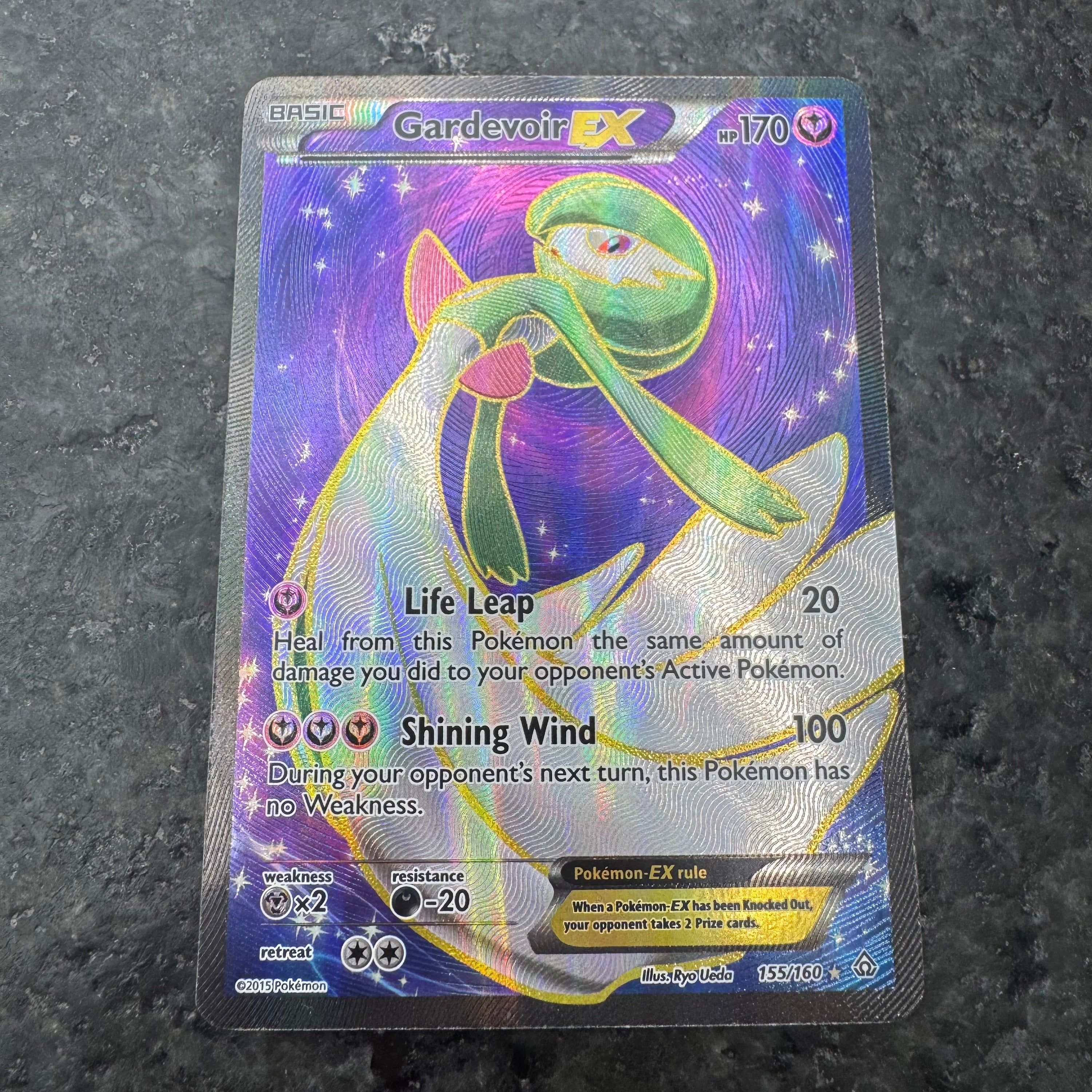 GARDEVOIR EX FULL ART 155/160