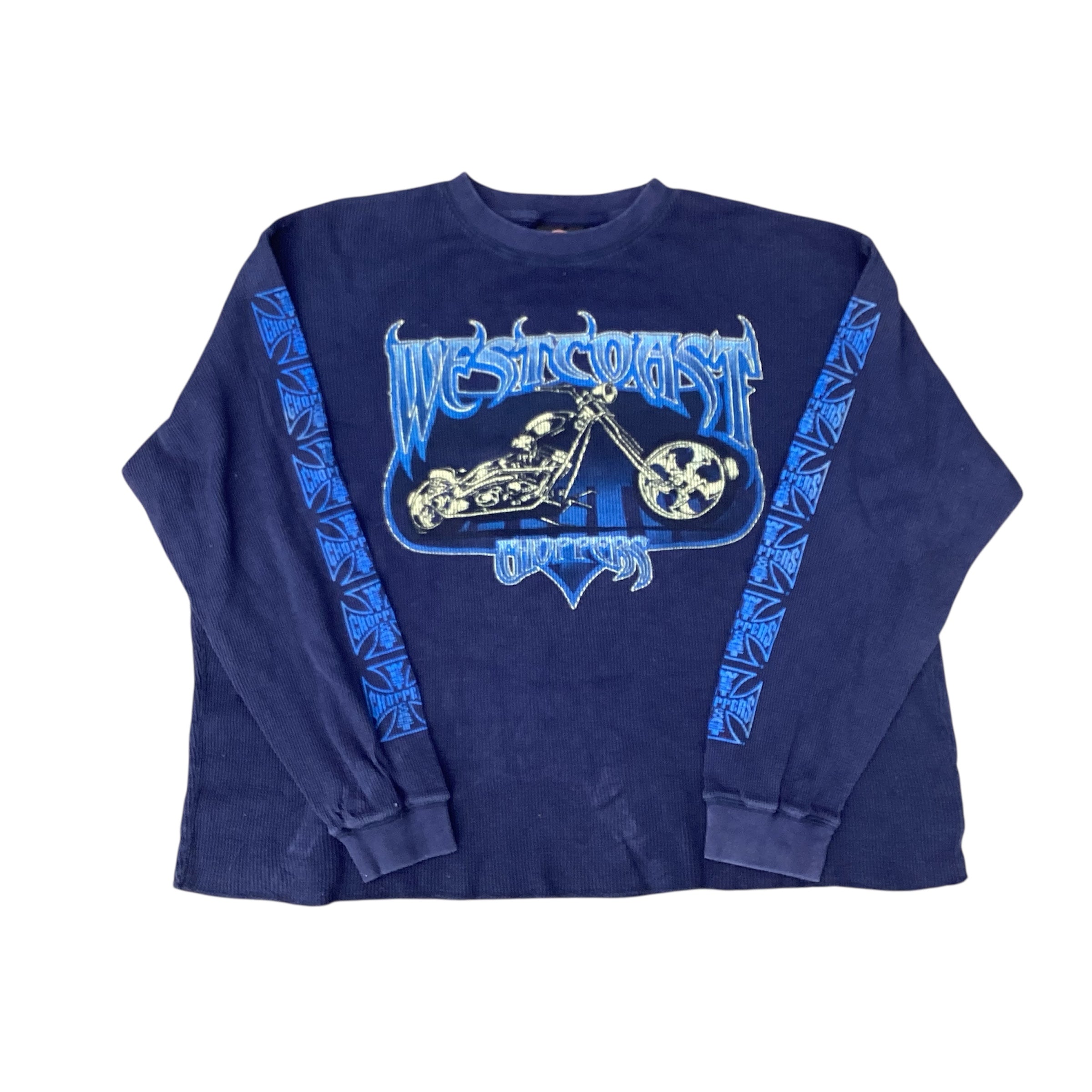90S WEST COAST CHOPPERS FADED THERMAL