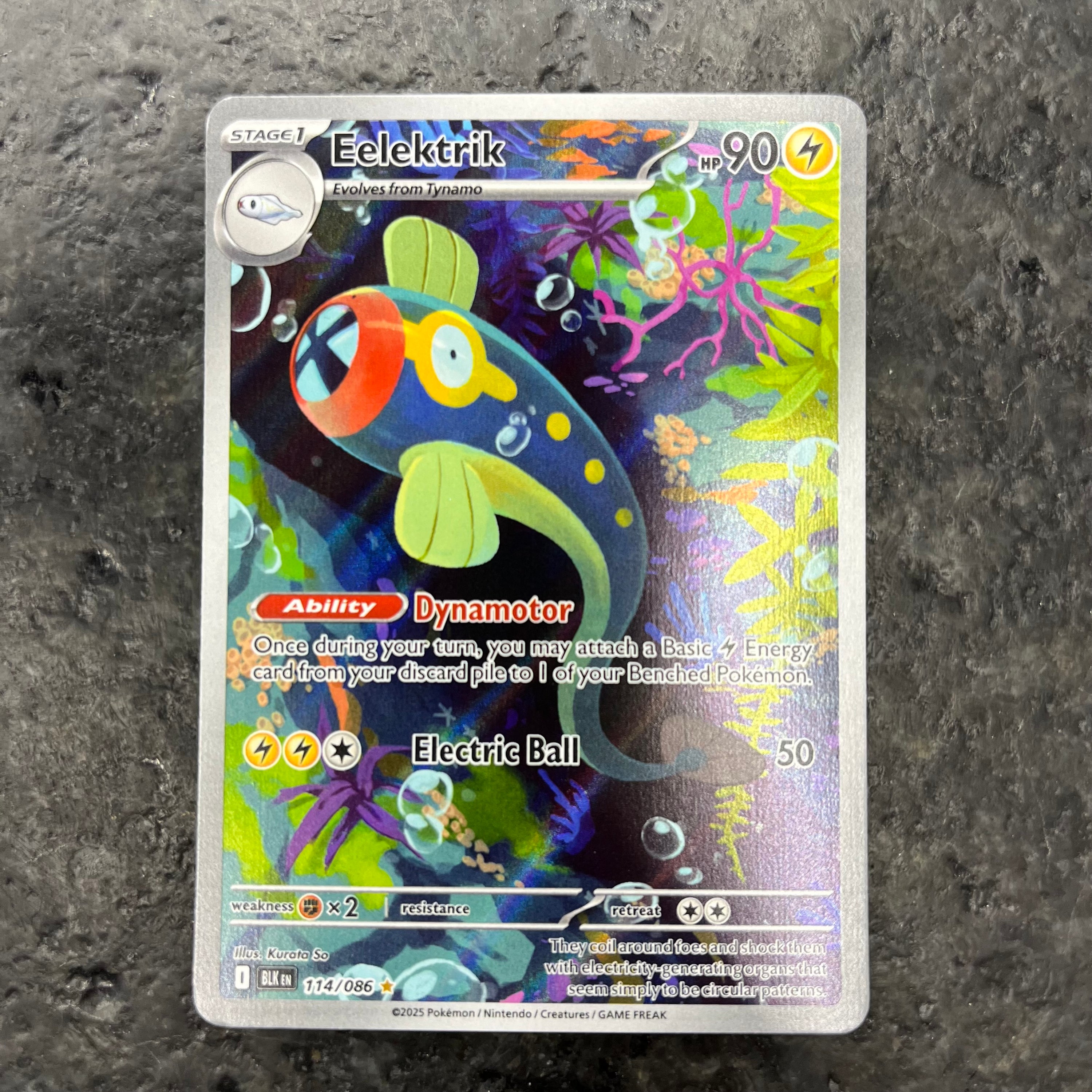 EELEKTRIK FULL ART BLACK BOLT SIR 114/086 VLP