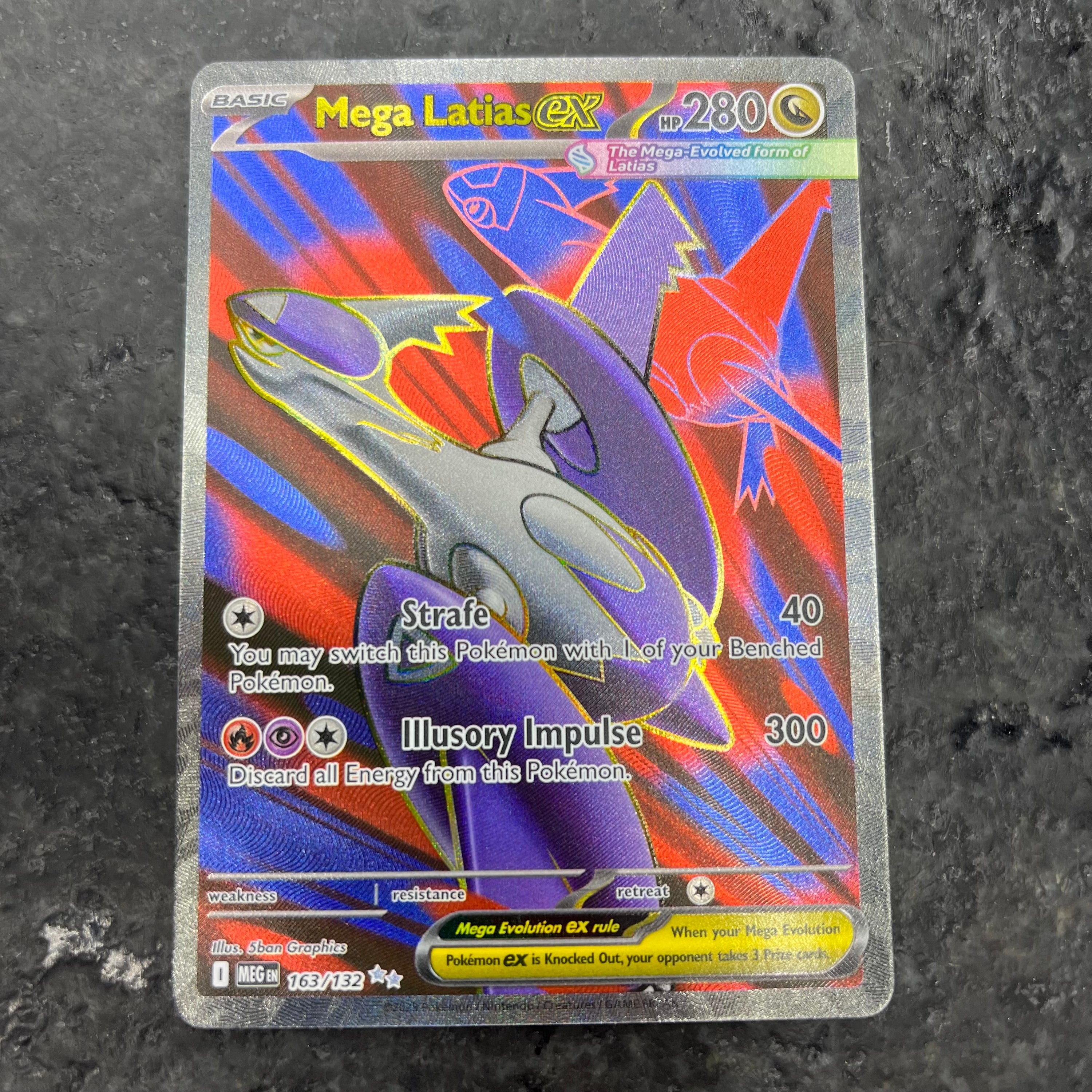 MEGA LATIAS EX MEGA EVOLUTION SIR 163/132 NM