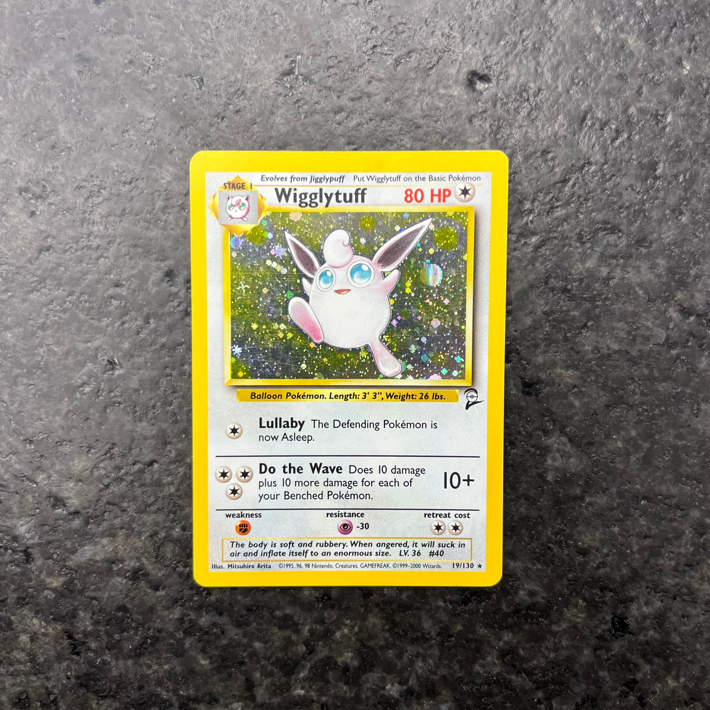 WIFGLYTUFF BASE SET 2 HOLO 19/130 (VLP)