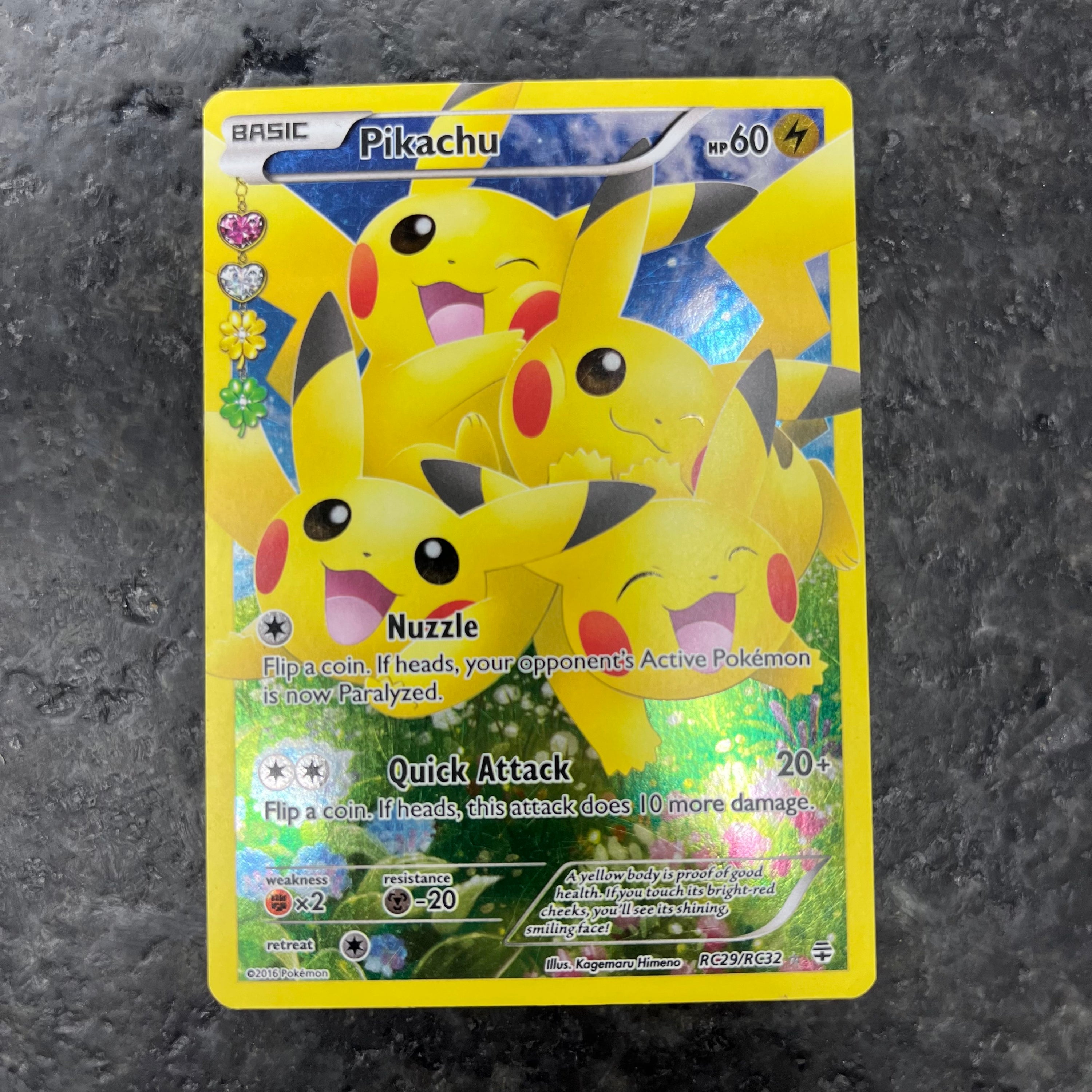 PIKACHU GENERATIONS FULL ART RC29/RC32 (MP)