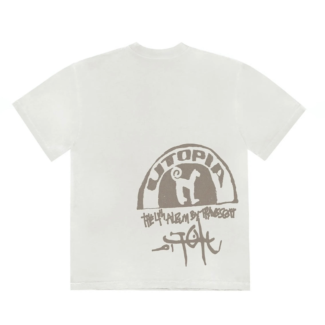 Tシャツ・カットソー Travis Scott Utopia T-Shirt C3 White Pack Travis Scott Utopia C3 Tee White Men's - SS23 - US