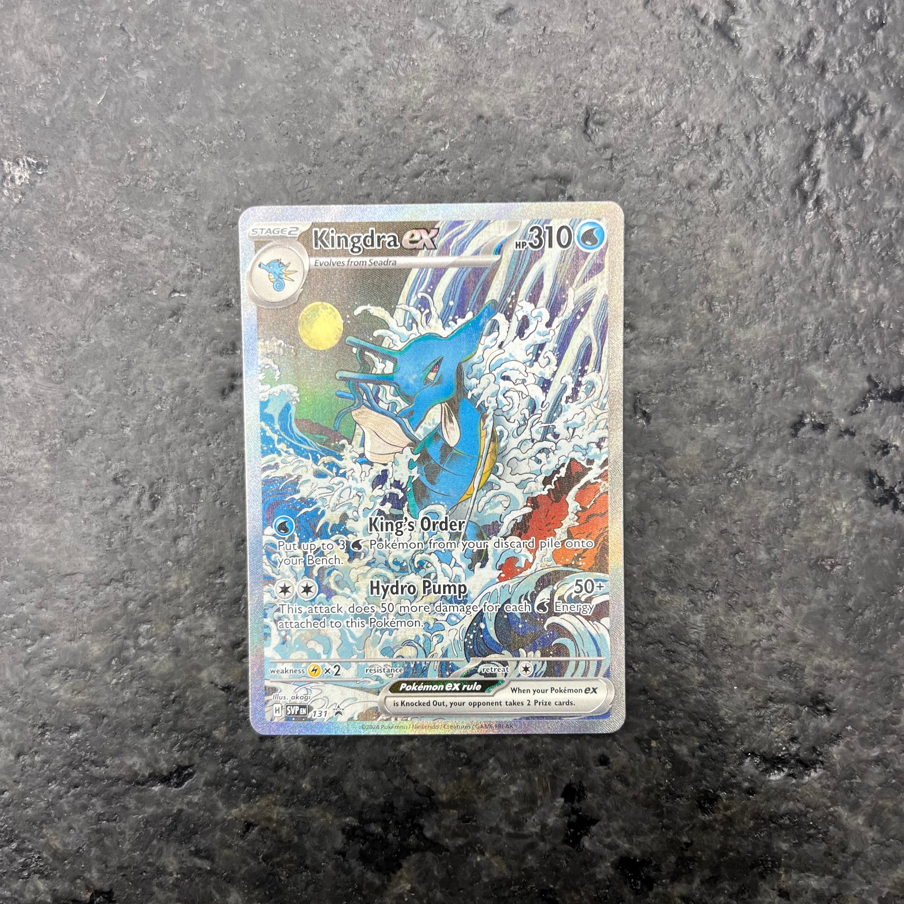 KINGDRA EX ALT ART 131 PROMO (NM)
