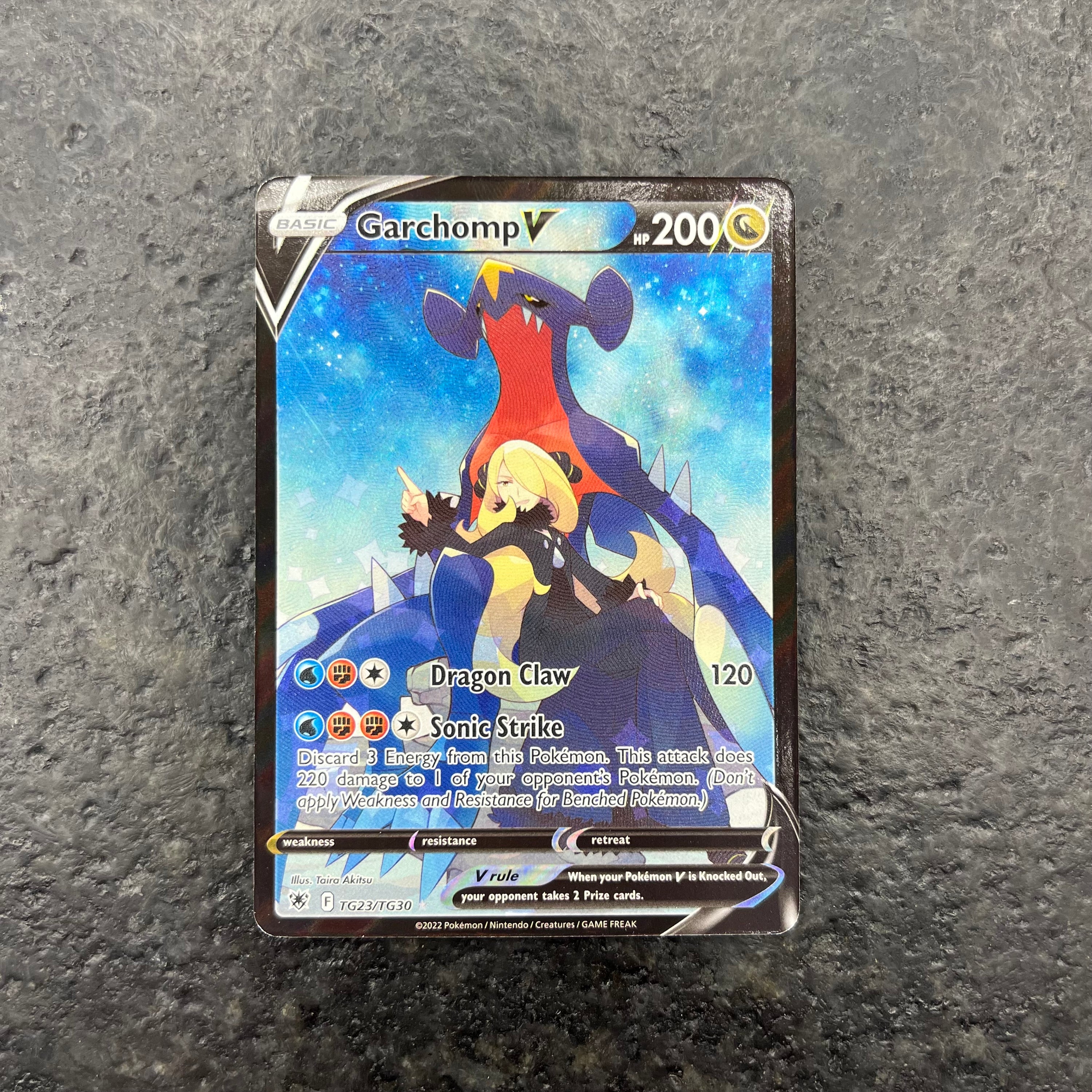 GARCHOMP V ALT ART TG23/TG30 (NM)