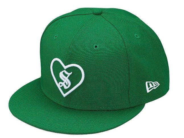 SUPREME 2017 NEW ERA HEART HAT FITTED