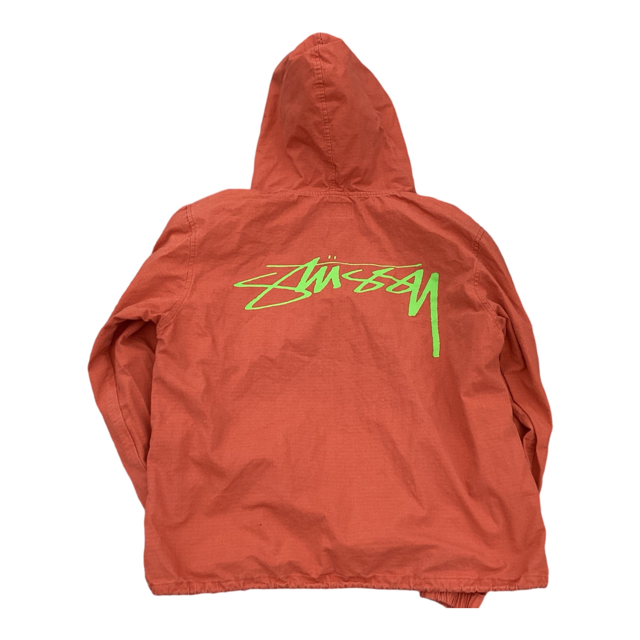 STUSSY SHELL JACKET - ORANGE