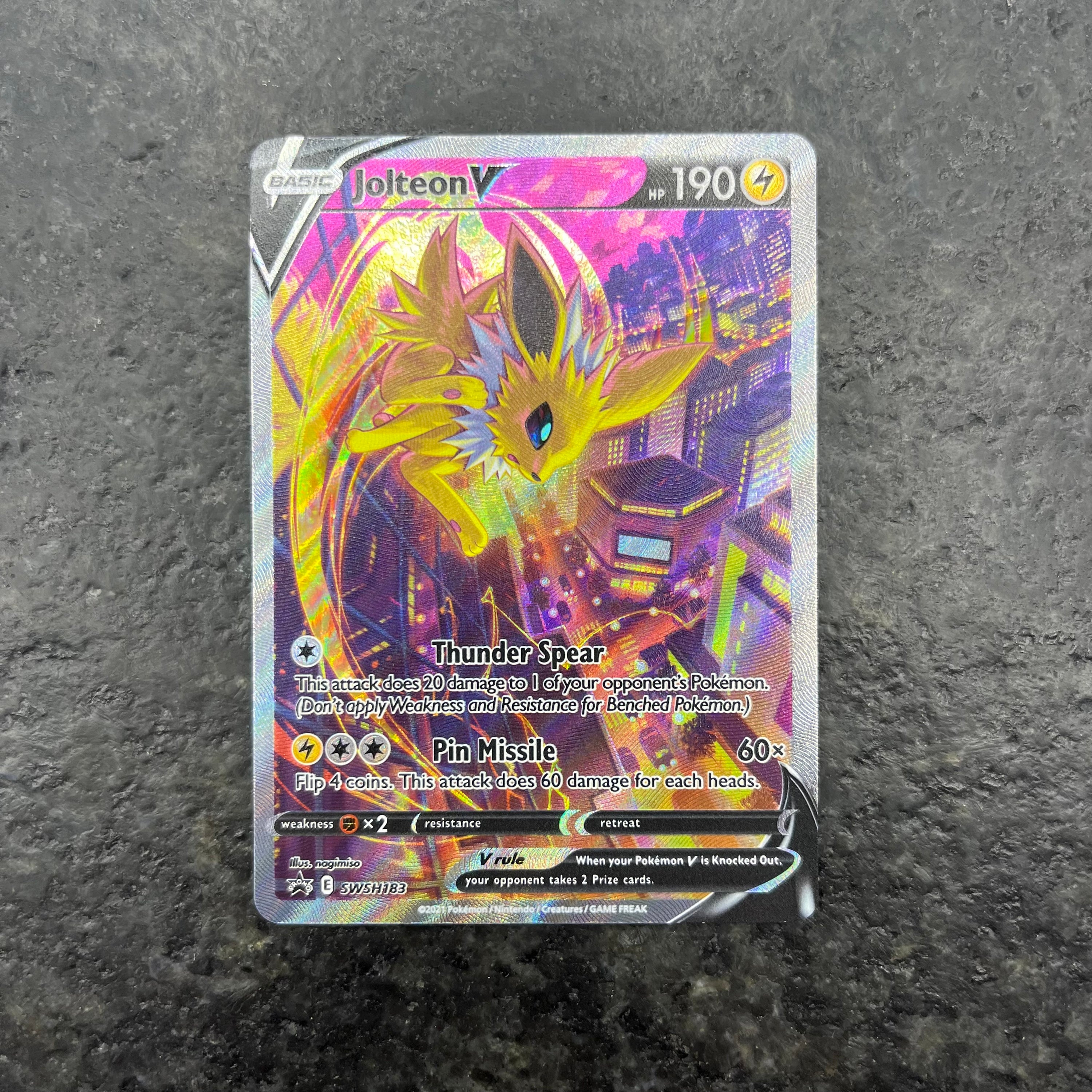 JOLTEON V SWSH183 PROMO (NM)