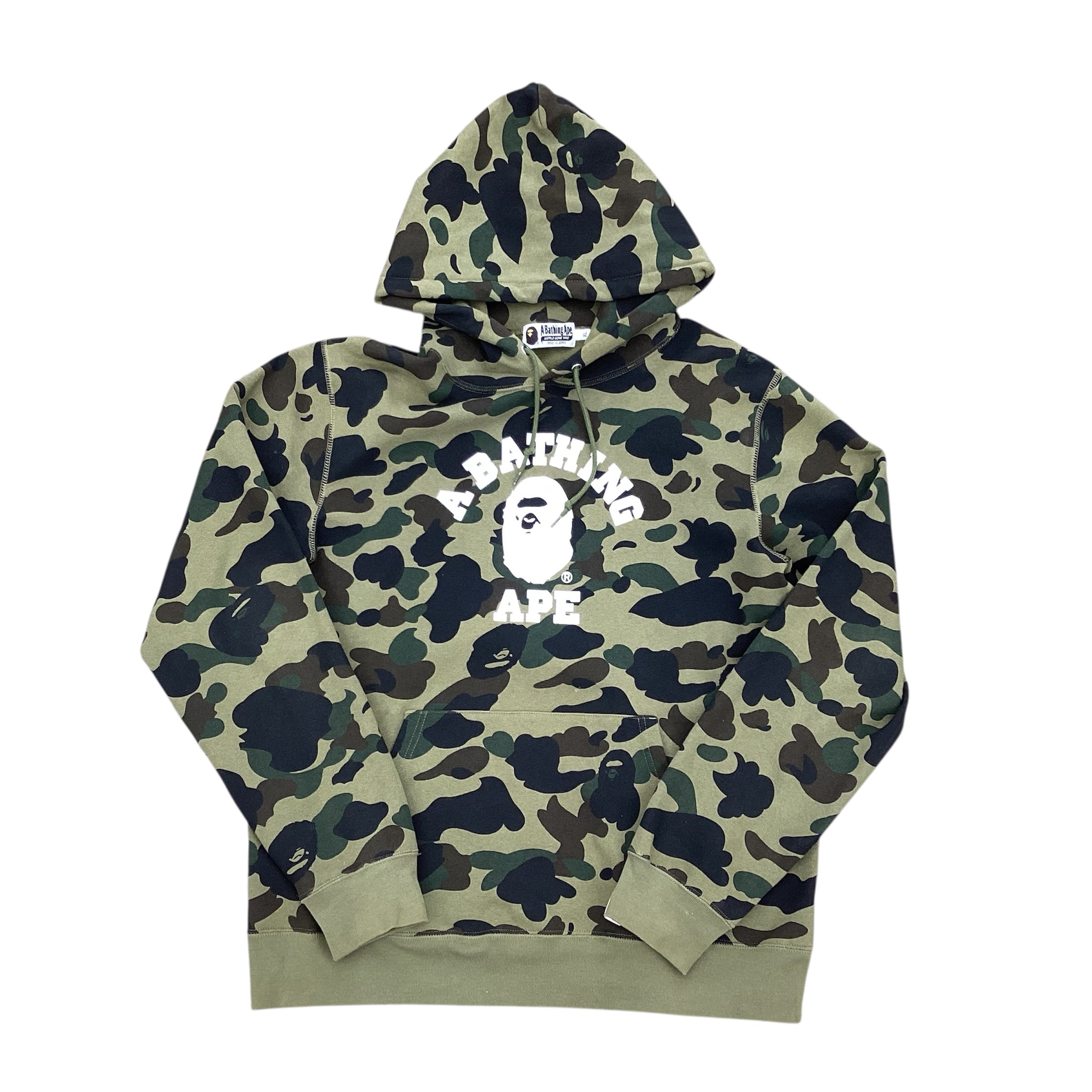 BAPE LOGO CAMO HOODIE