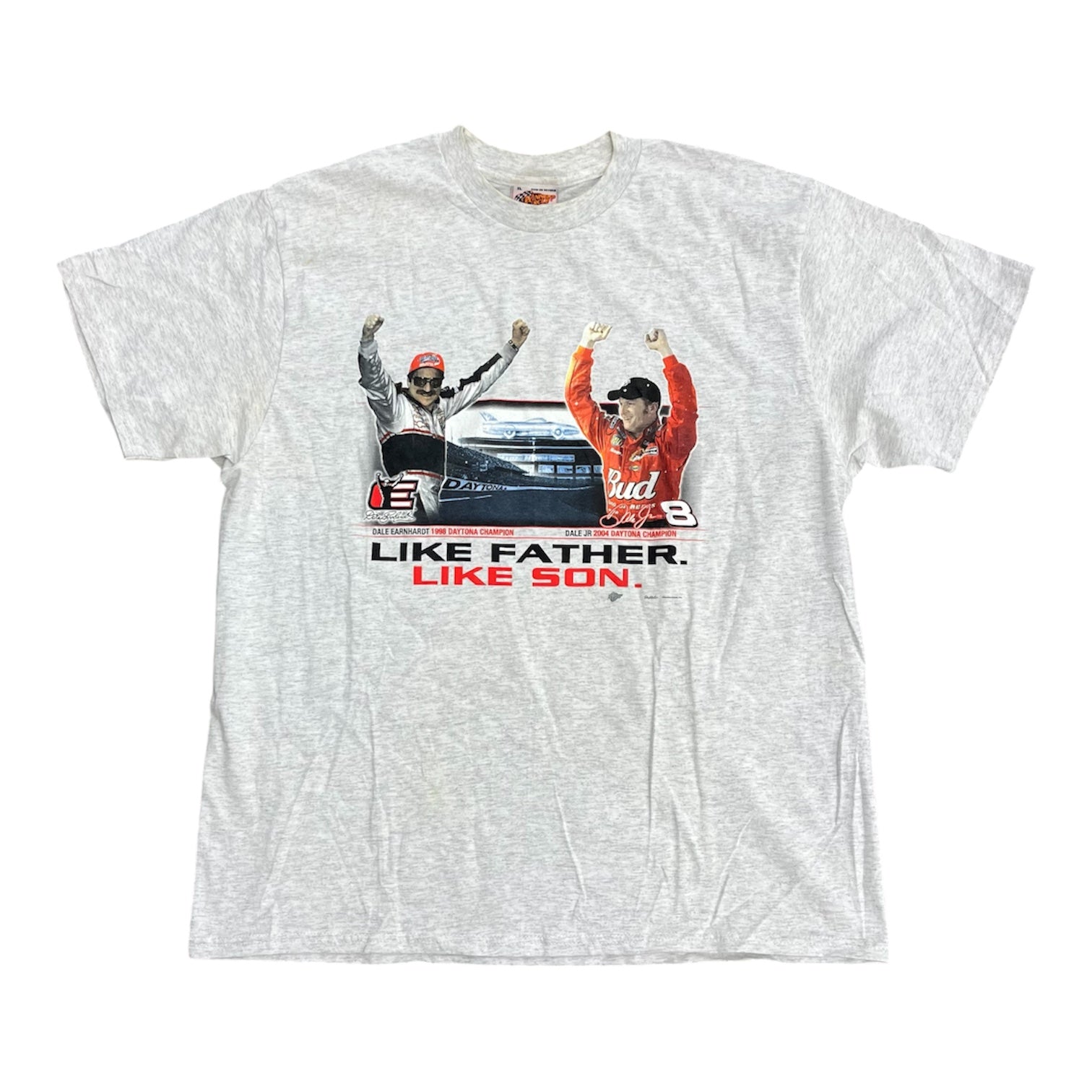 Y2K DALE EARNHARDT & DALE JR TEE