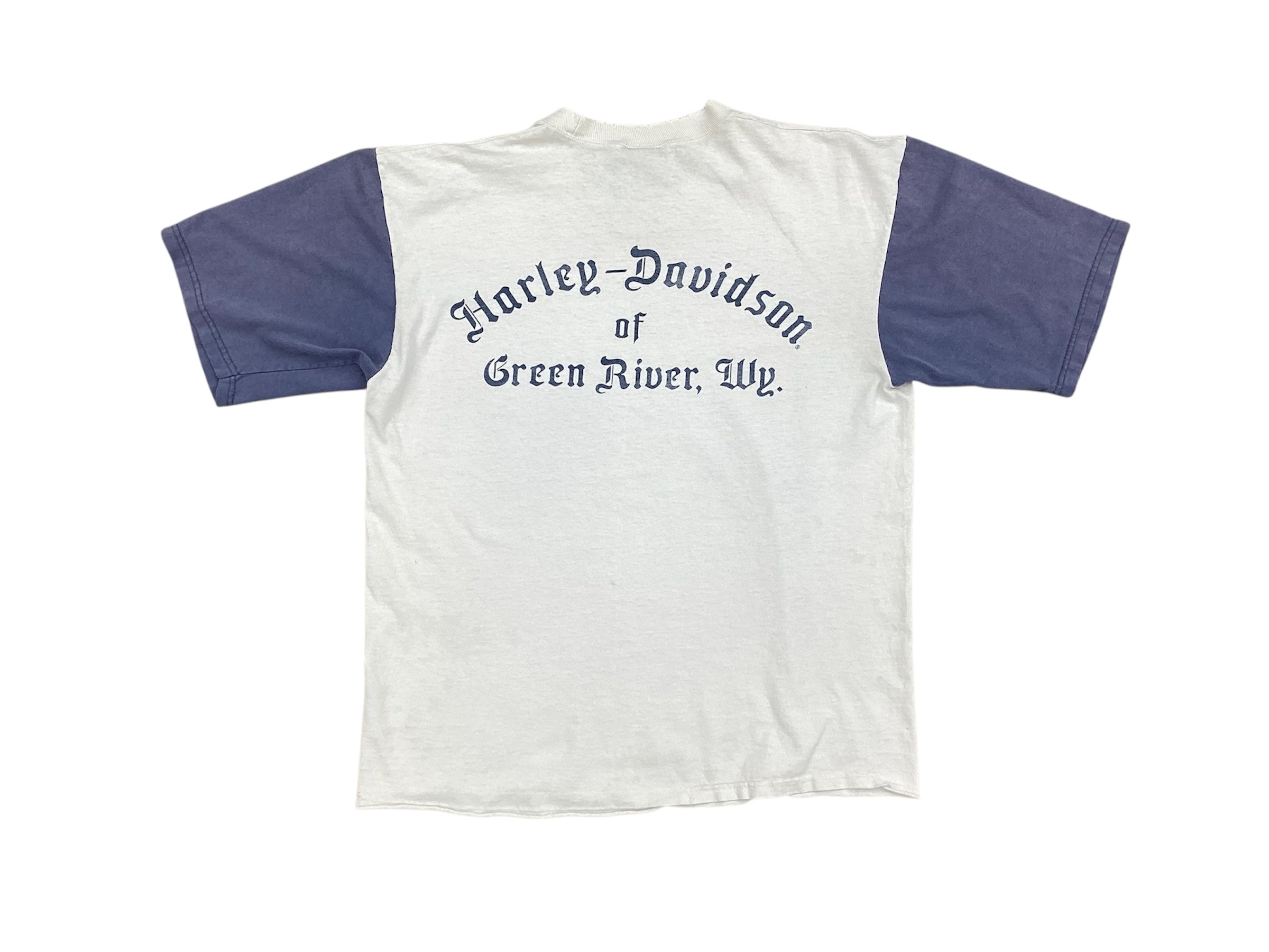 80S DISTRESSED HARLEY DAVIDSON TEE