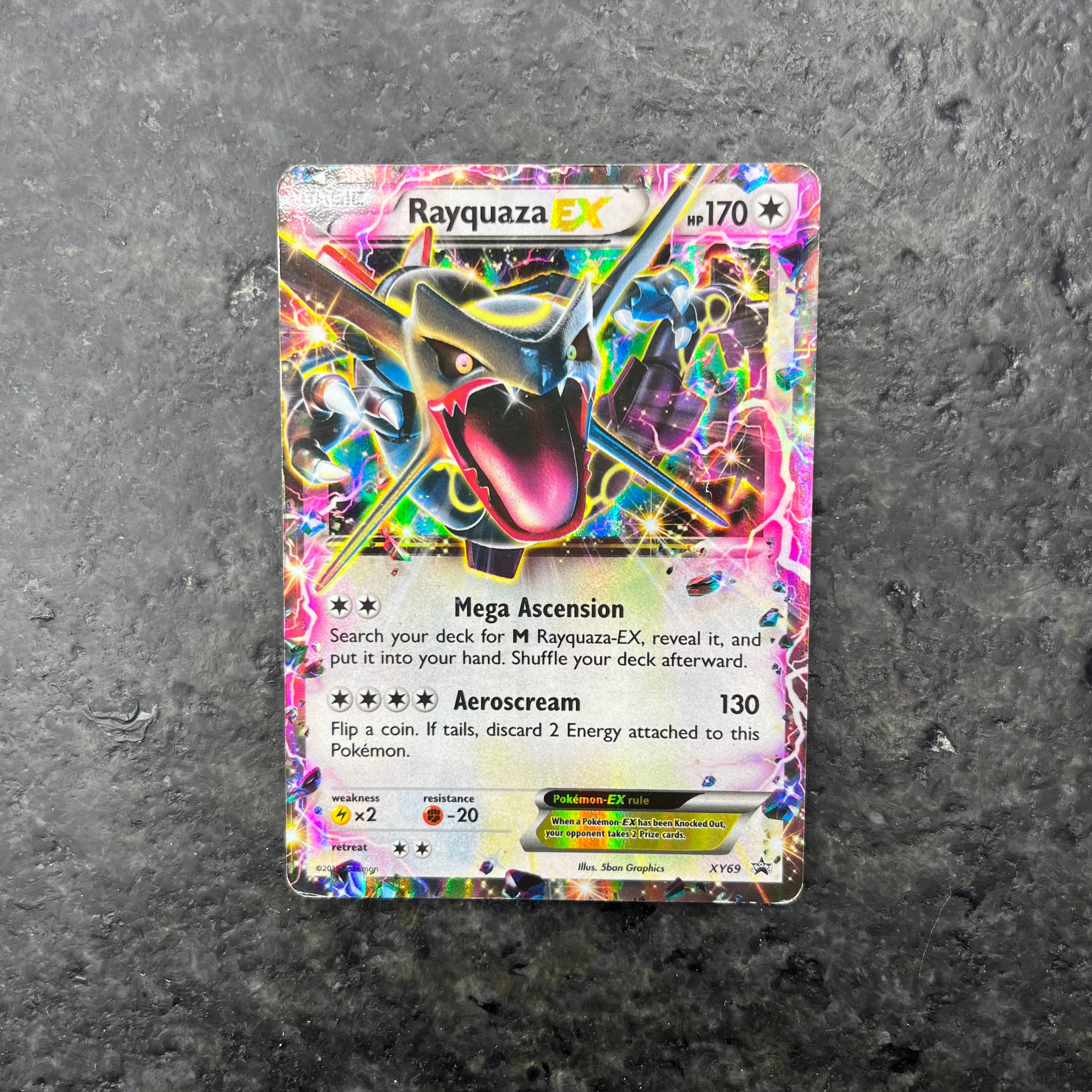 RAYQUAZA EX SHINY XY69 PROMO (MP)