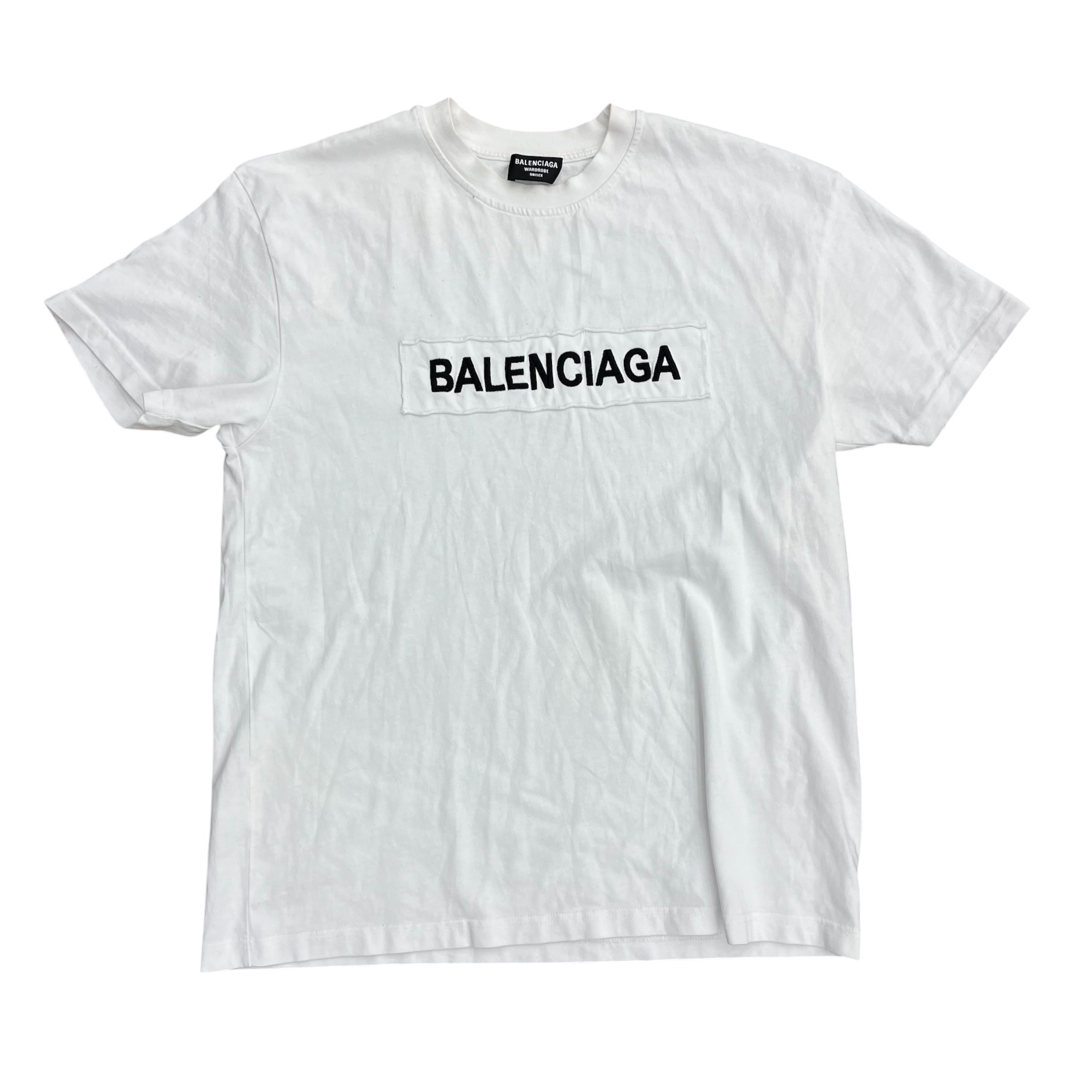BALENCIAGA WARDROBE BOOTLEG LOGO TEE