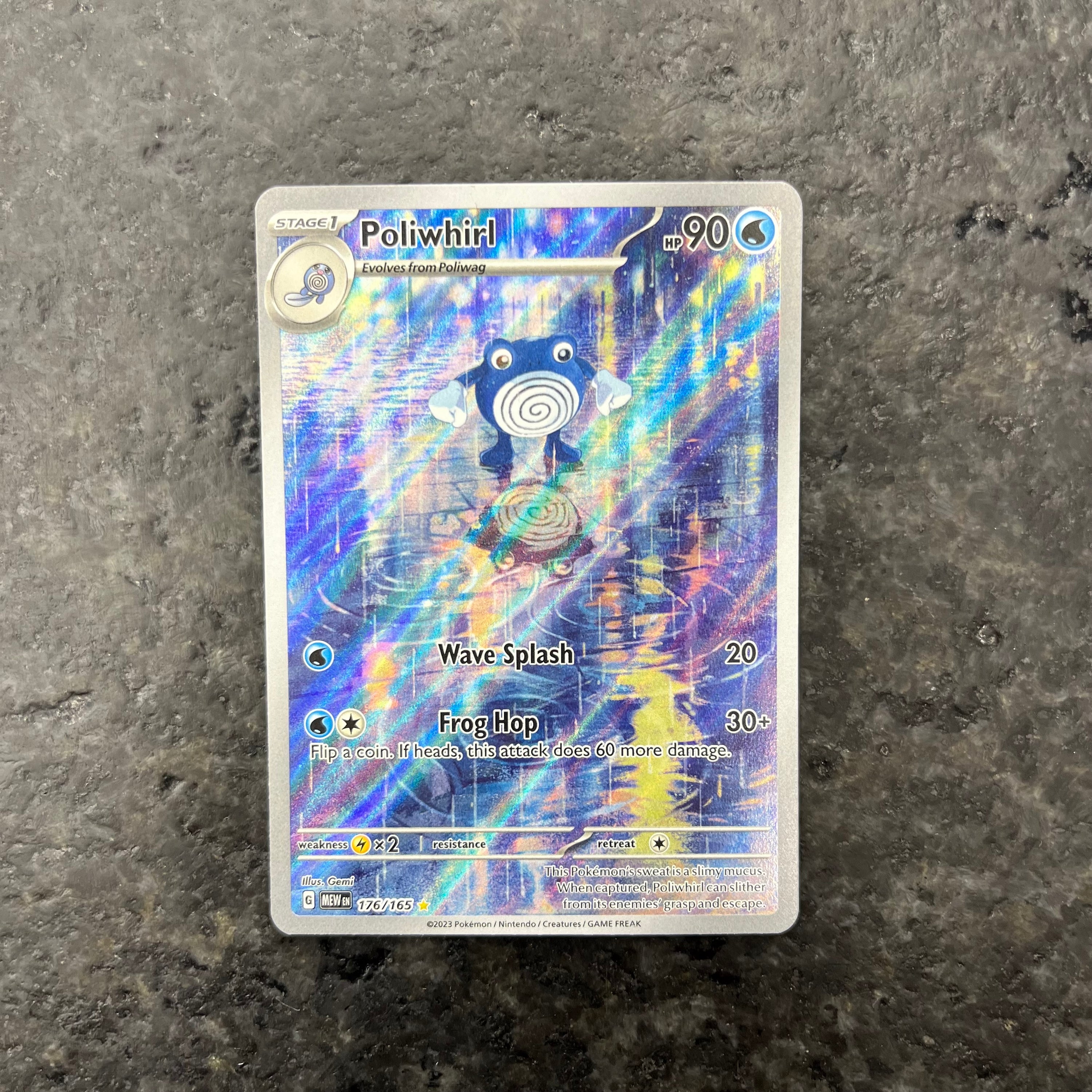 POLIWHIRL 151 ALT ART 175/165 (NM)