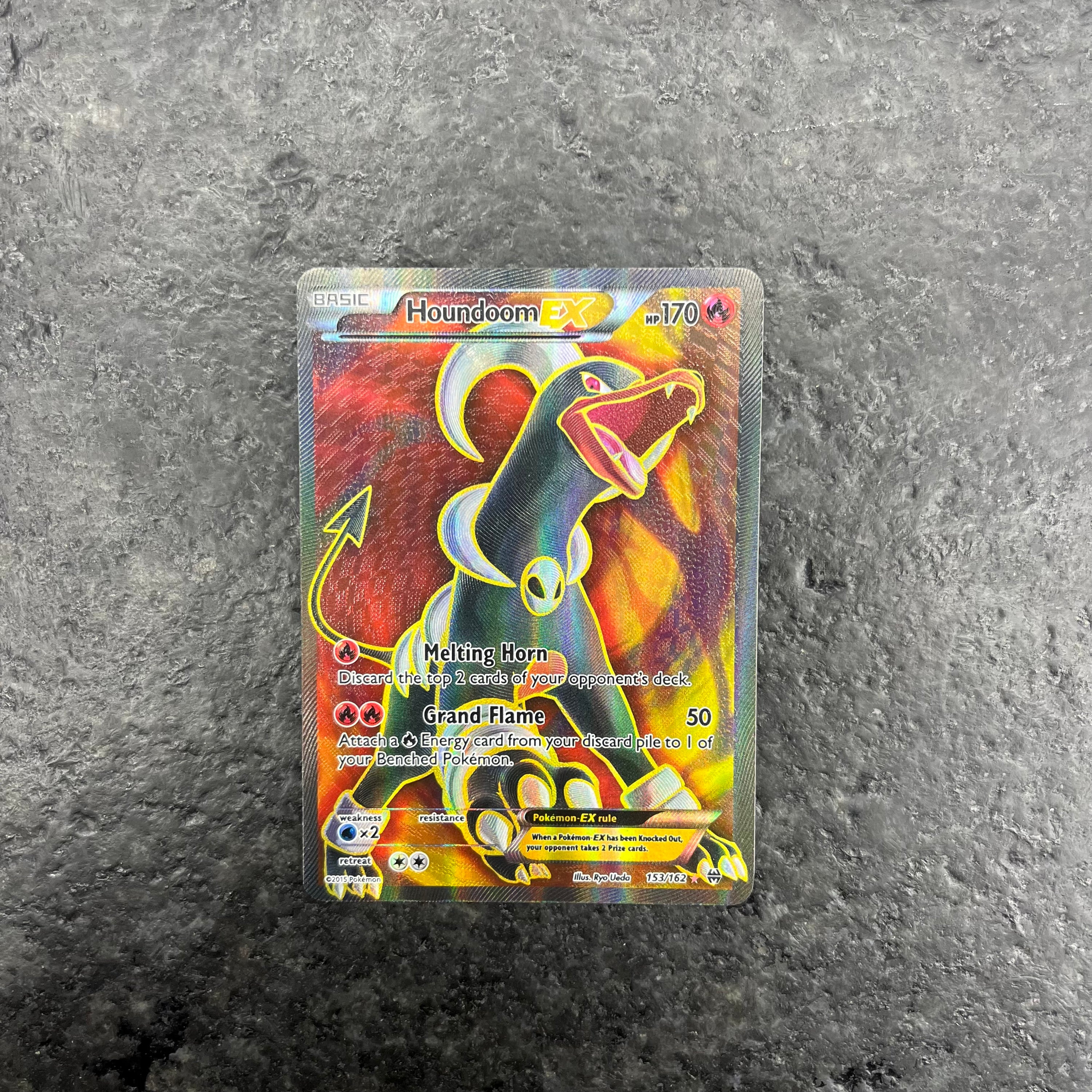 HOUNDOOM EX FULL ART 153/162 (VLP)