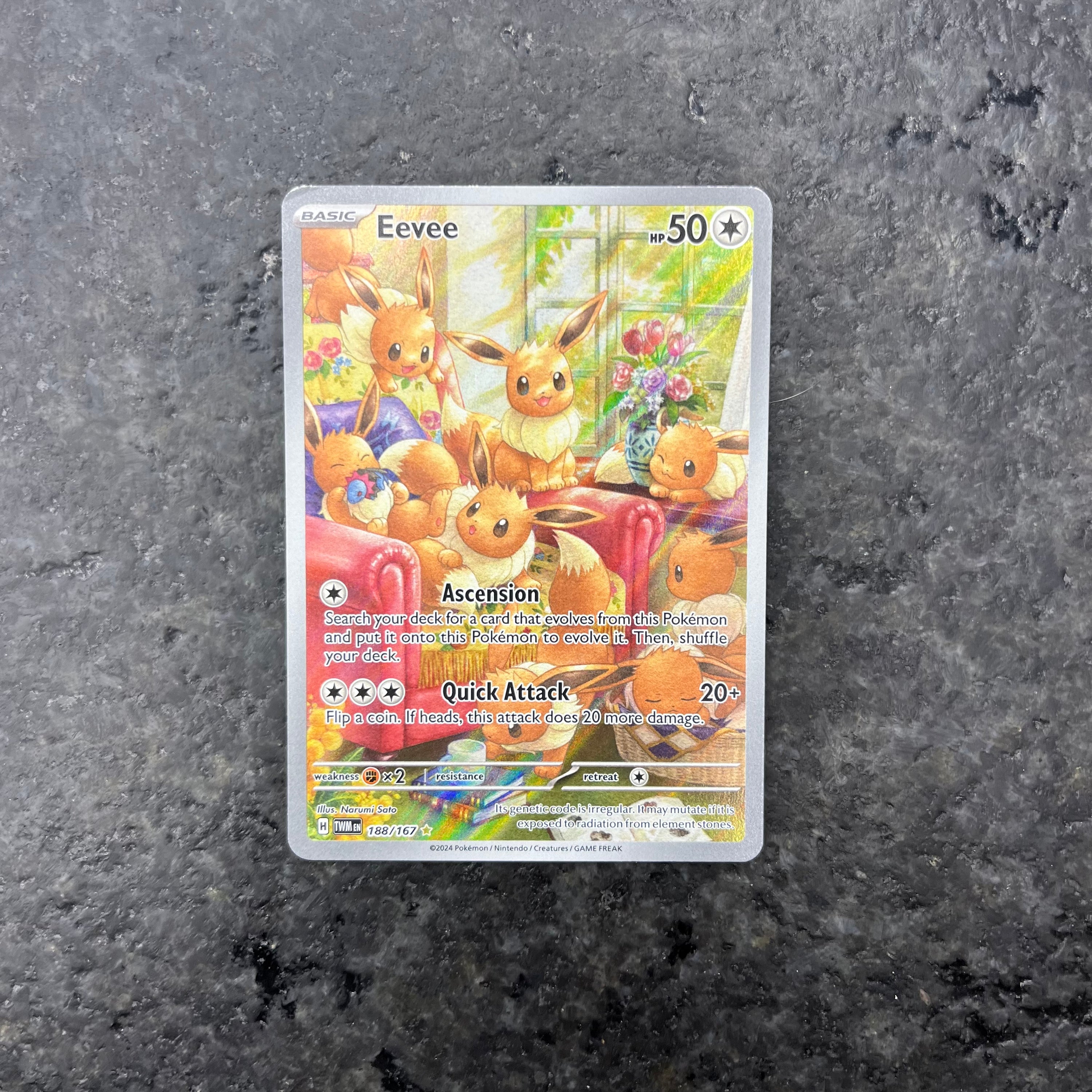 EEVEE TWILIGHT MASQUERADE ALT ART 188/167 (NM)