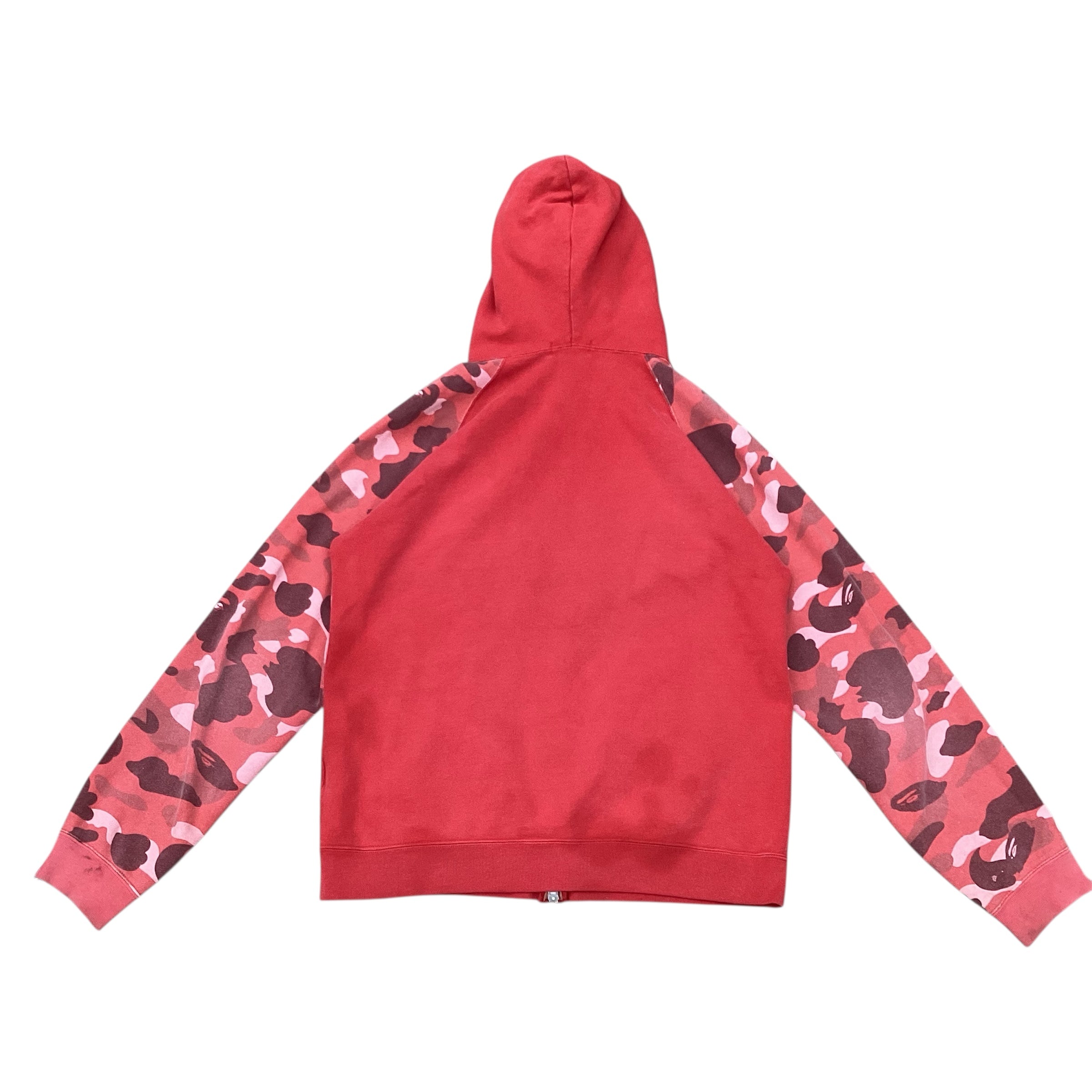 BAPE FULL ZIP CAMO HOODIE