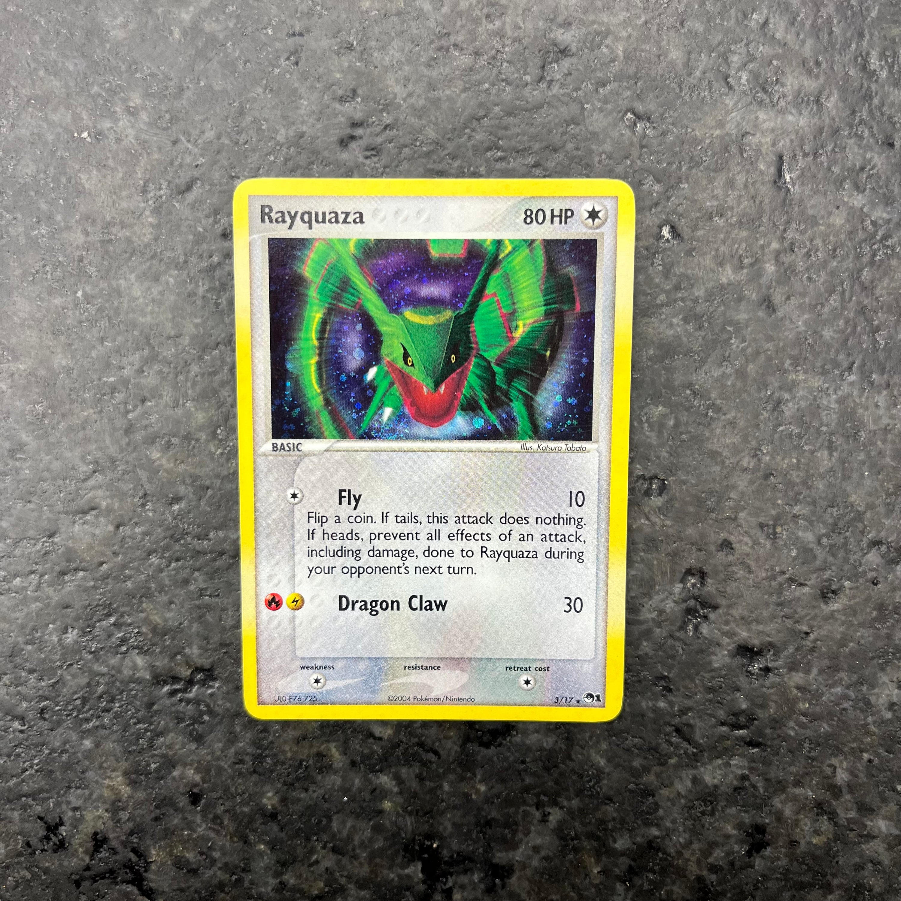 RAYQUAZA POP SERIES 1 HOLO 3/17 (LP)
