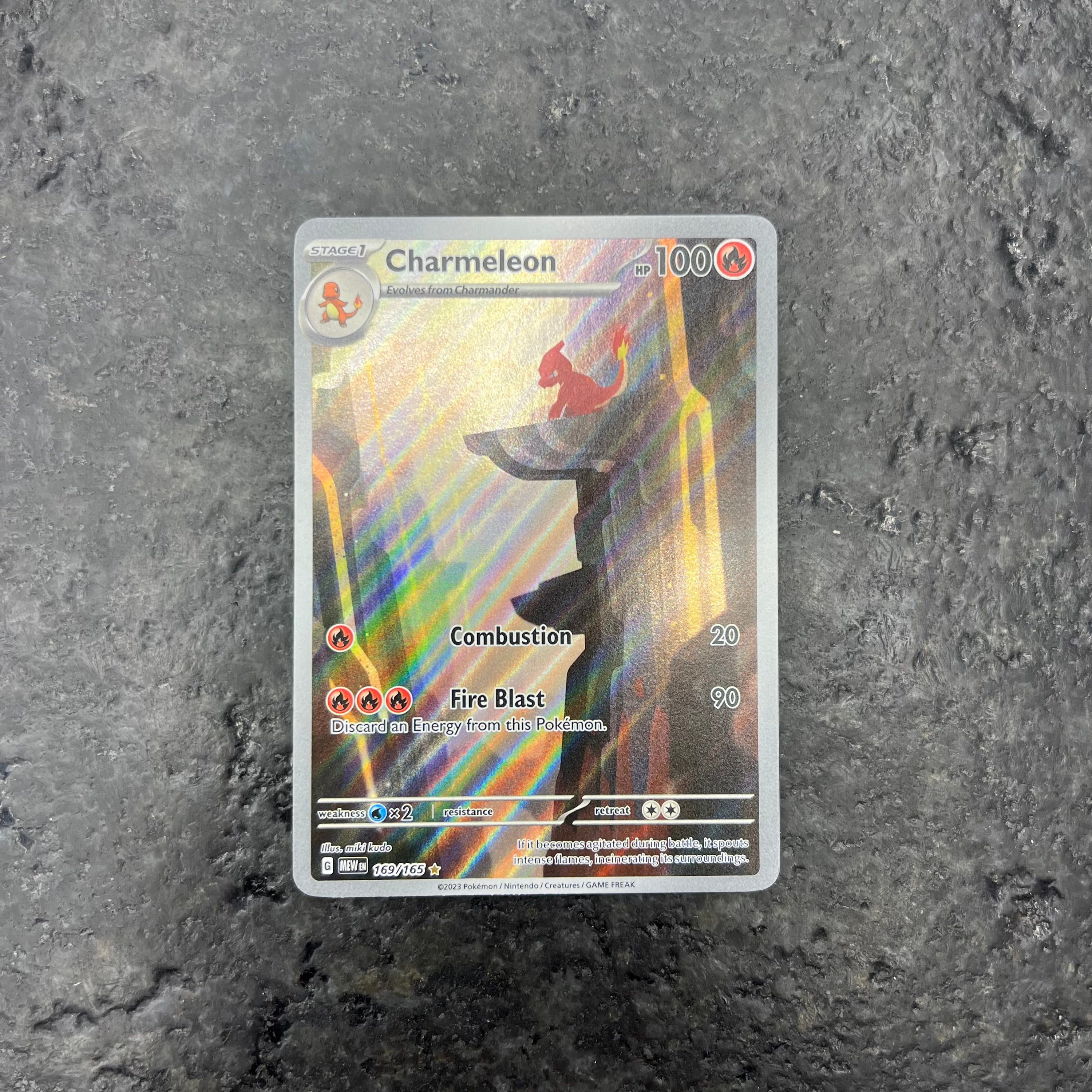 CHARMELEON 151 ILLUSTRATION RARE 169/165 (NM)
