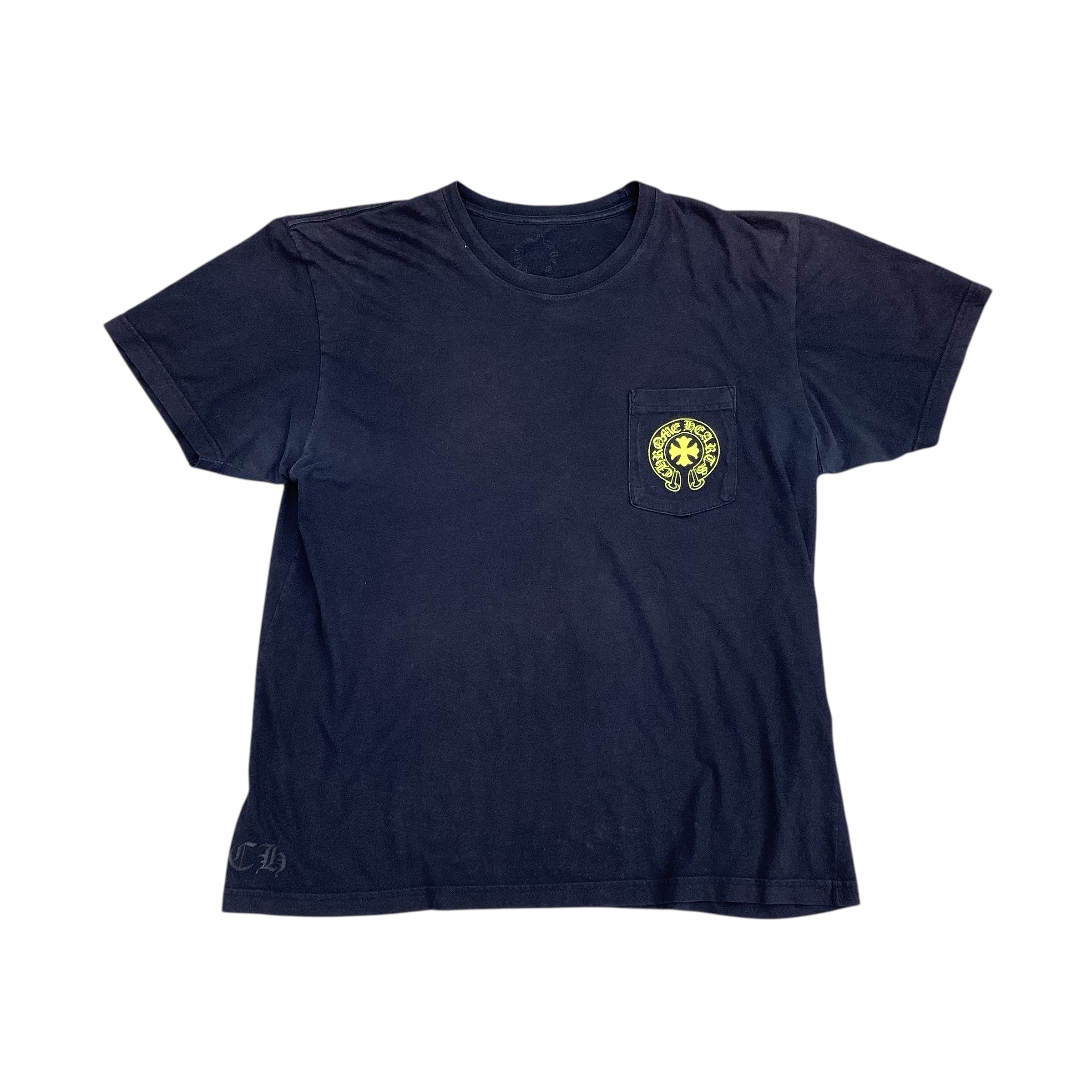 CHROME HEARTS YELLOW SCRIPT TEE
