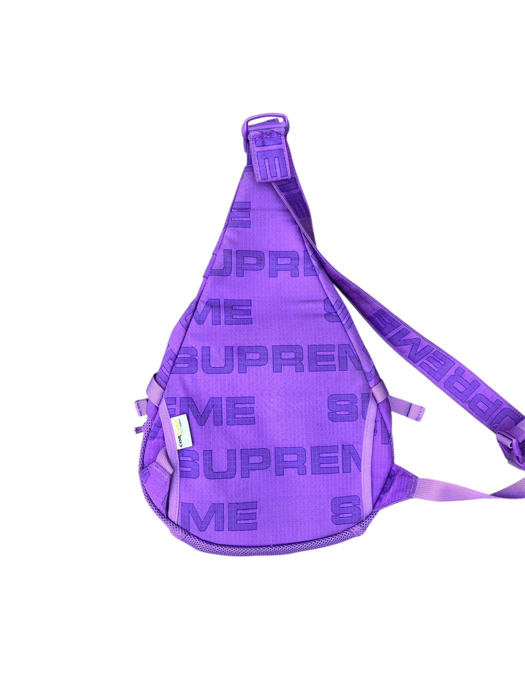 SUPREME PURPLE CROSSBODY BAG
